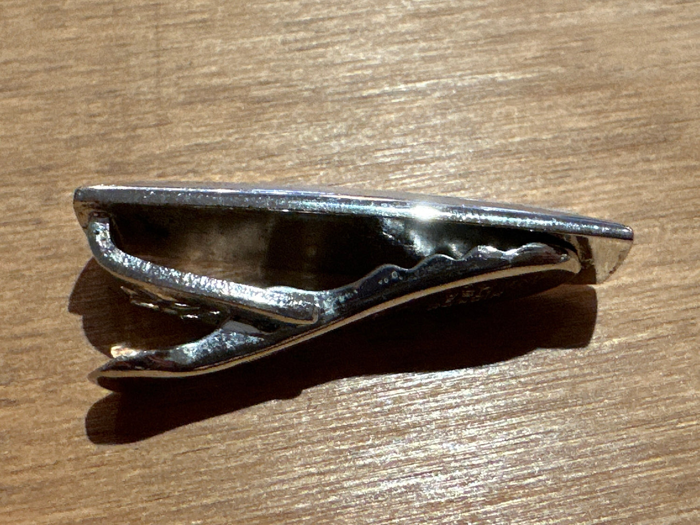 Vintage Sterling Silver "R" Clothing Clip | Tie Clip | Accessories