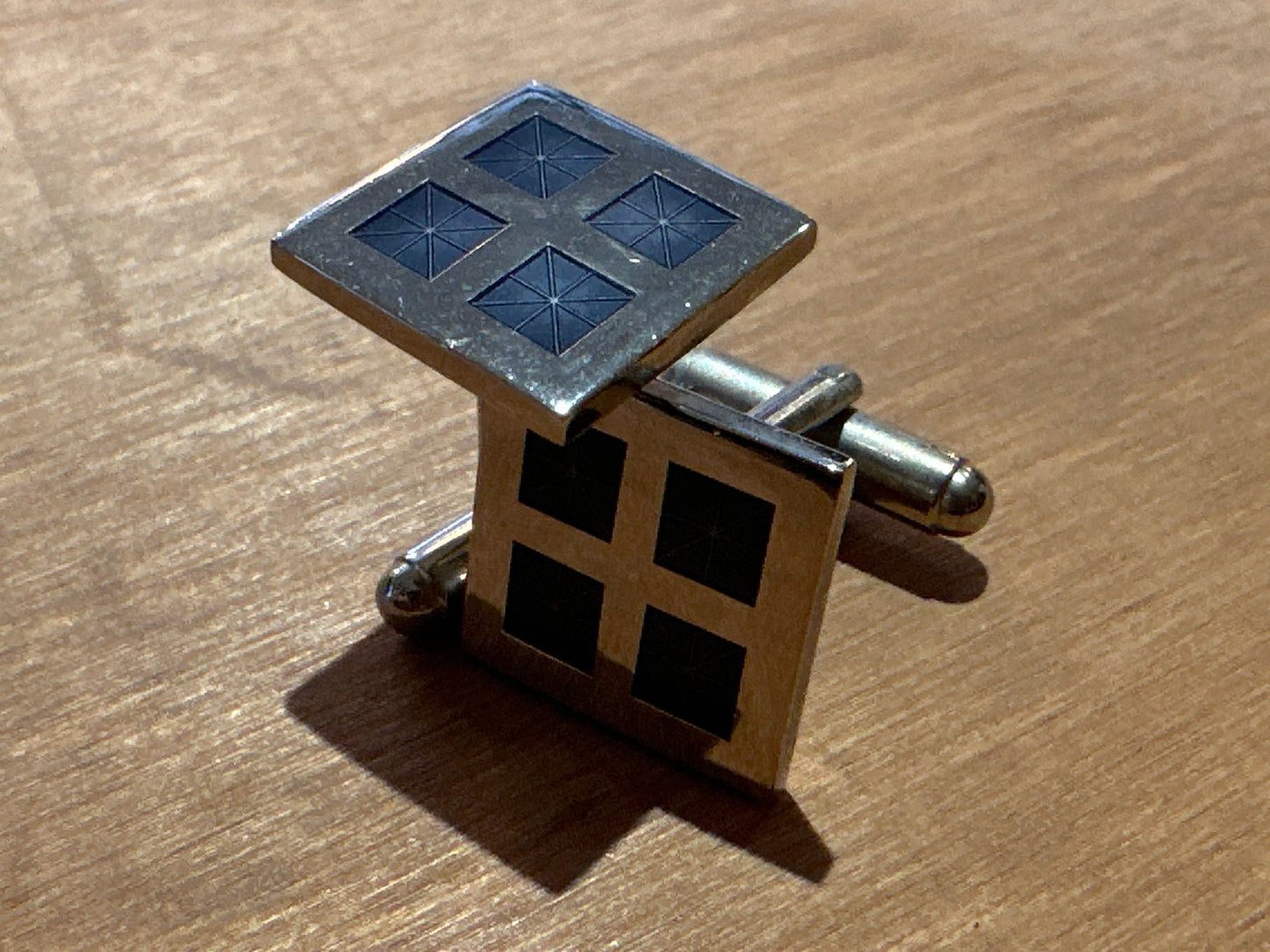 Vintage Sterling Silver Square Cuff Links | Accessories