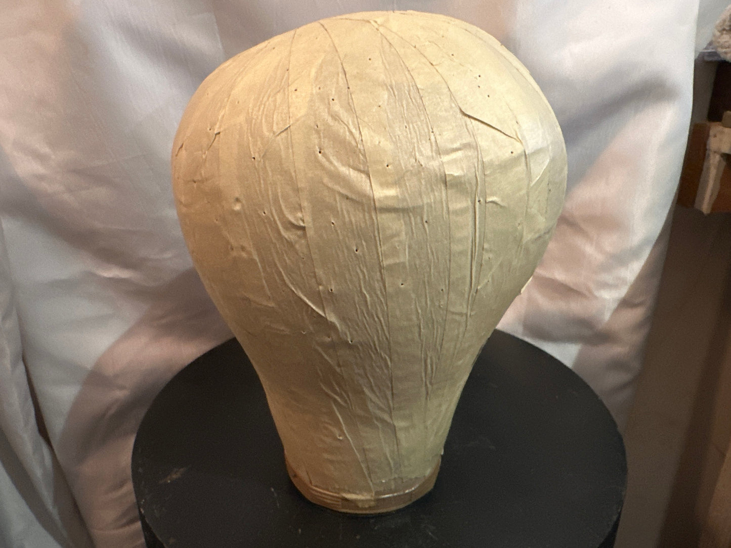 SNL Props Canvas Head Form | Millinery Mannequin Head