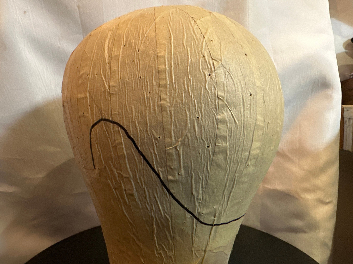 SNL Canvas Head Form | Millinery Mannequin Head