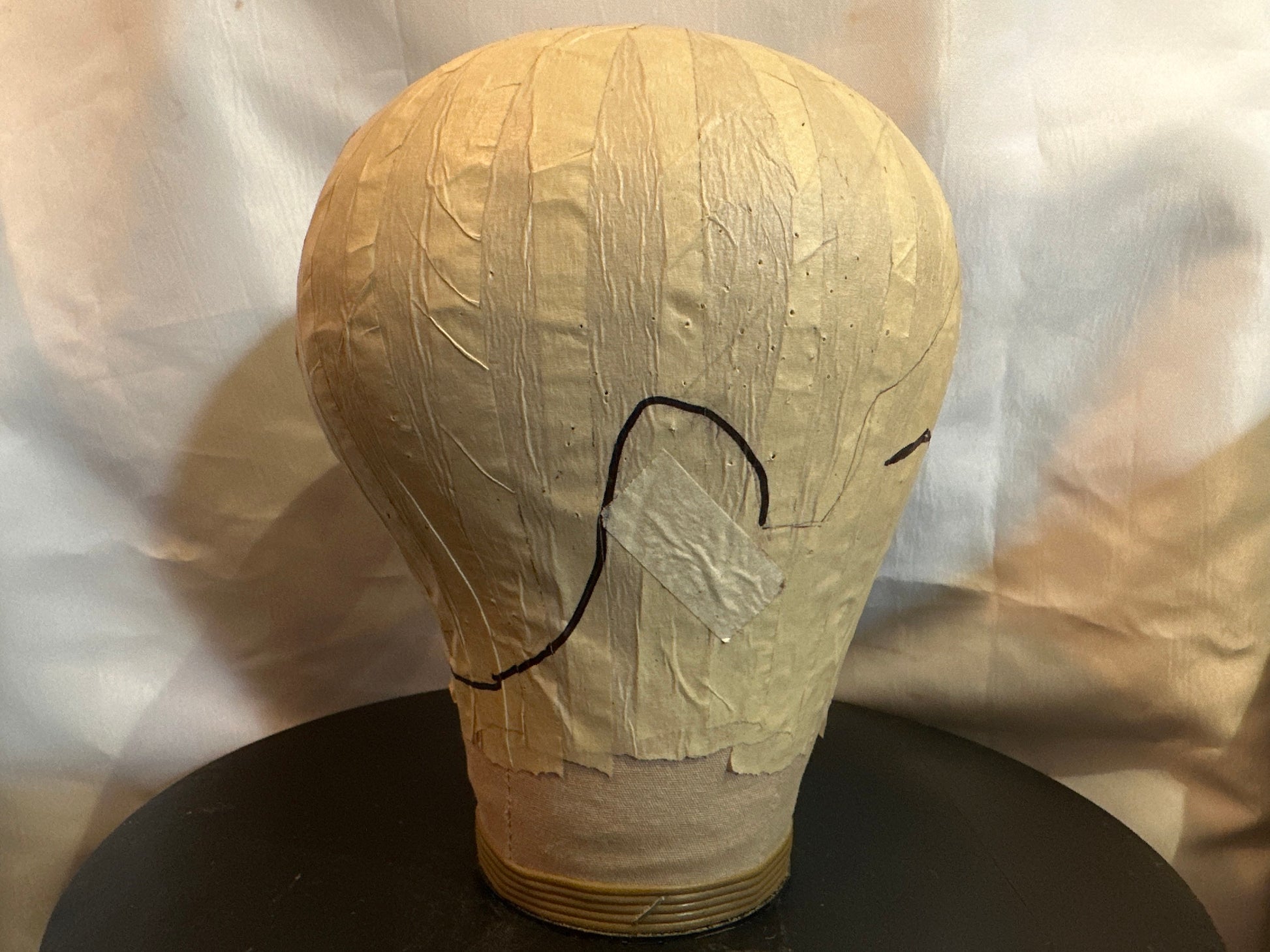 SNL Canvas Head Form | Millinery Mannequin Head