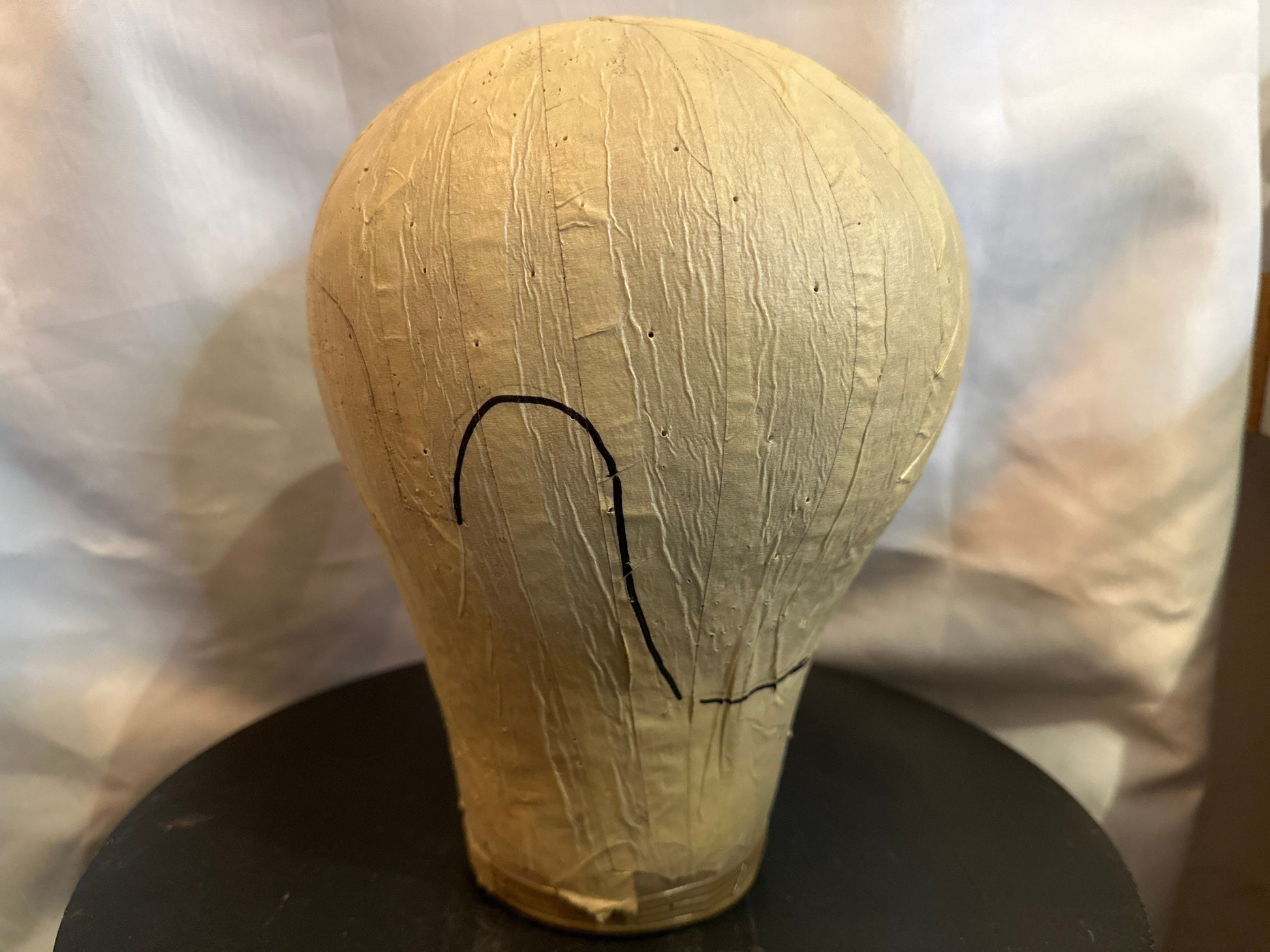 SNL Canvas Head Form | Millinery Mannequin Head