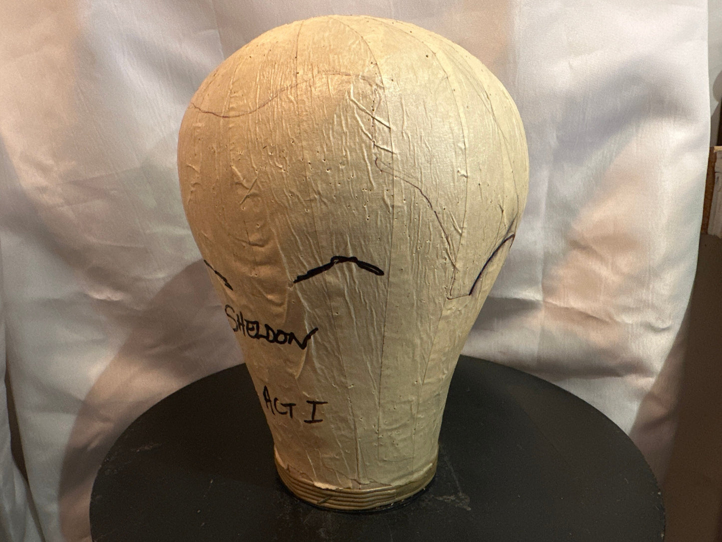 SNL Canvas Head Form | Millinery Mannequin Head