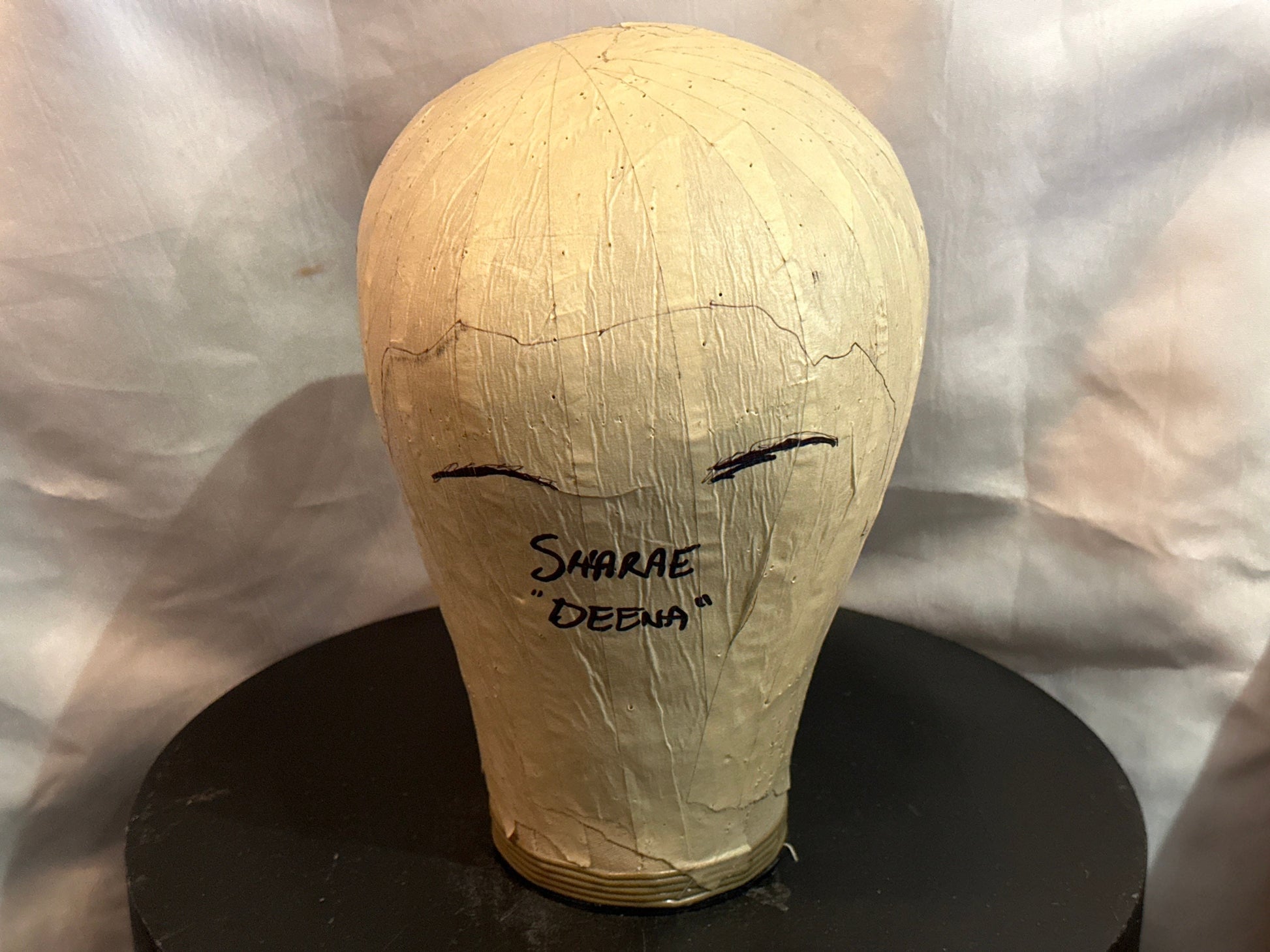 SNL Canvas Head Form | Millinery Mannequin Head