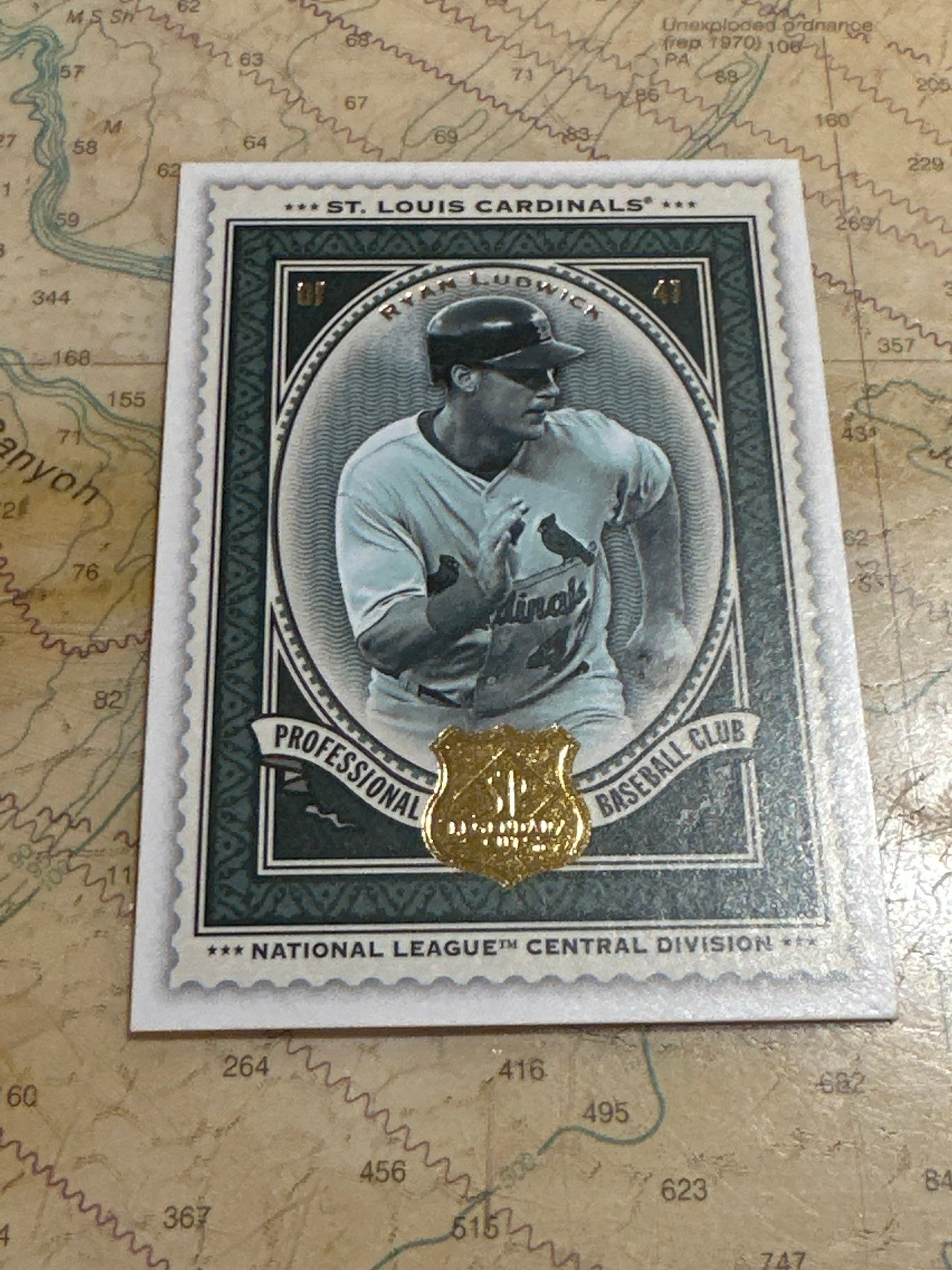 Ryan Ludwick - St. Louis Cardinals - Collectible Baseball Card | Memorabilia