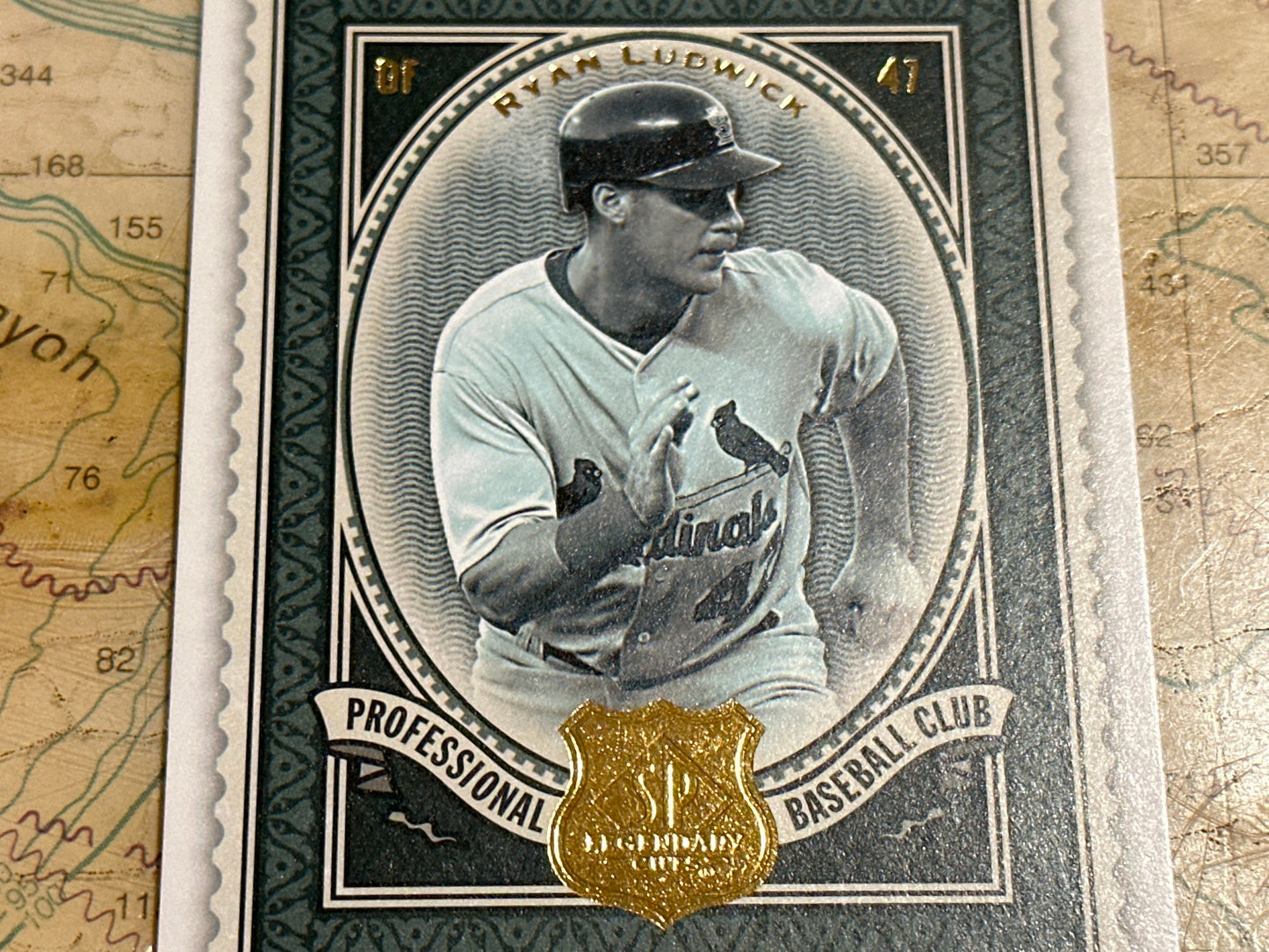 Ryan Ludwick - St. Louis Cardinals - Collectible Baseball Card | Memorabilia
