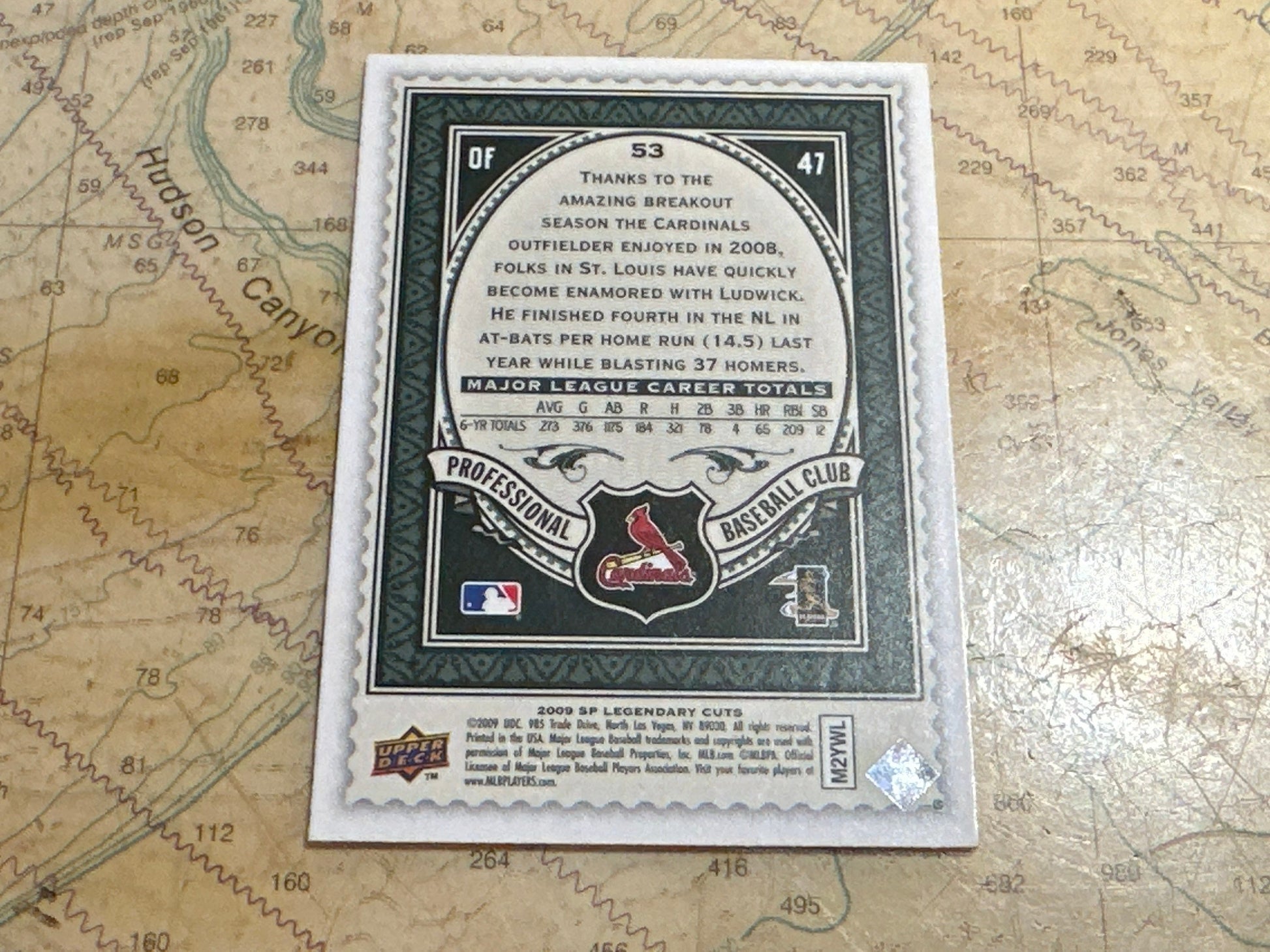 Ryan Ludwick - St. Louis Cardinals - Collectible Baseball Card | Memorabilia