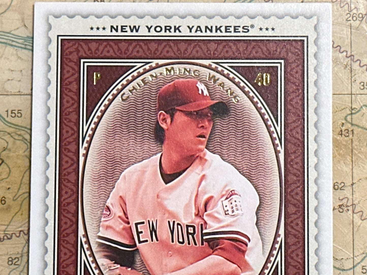 Chien-Ming Wang - New York Yankees - Collectible Baseball Card | Memorabilia