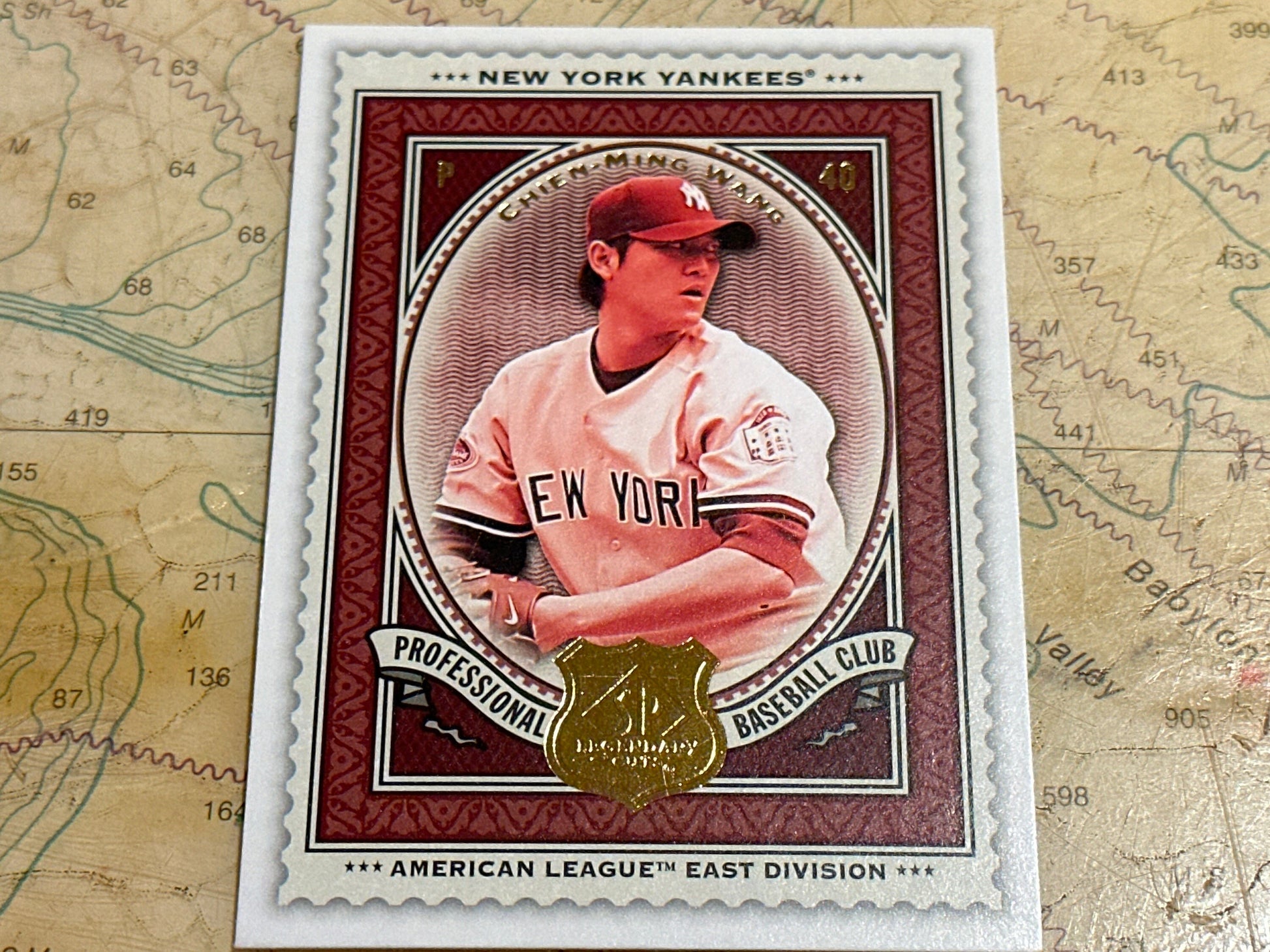 Chien-Ming Wang - New York Yankees - Collectible Baseball Card | Memorabilia