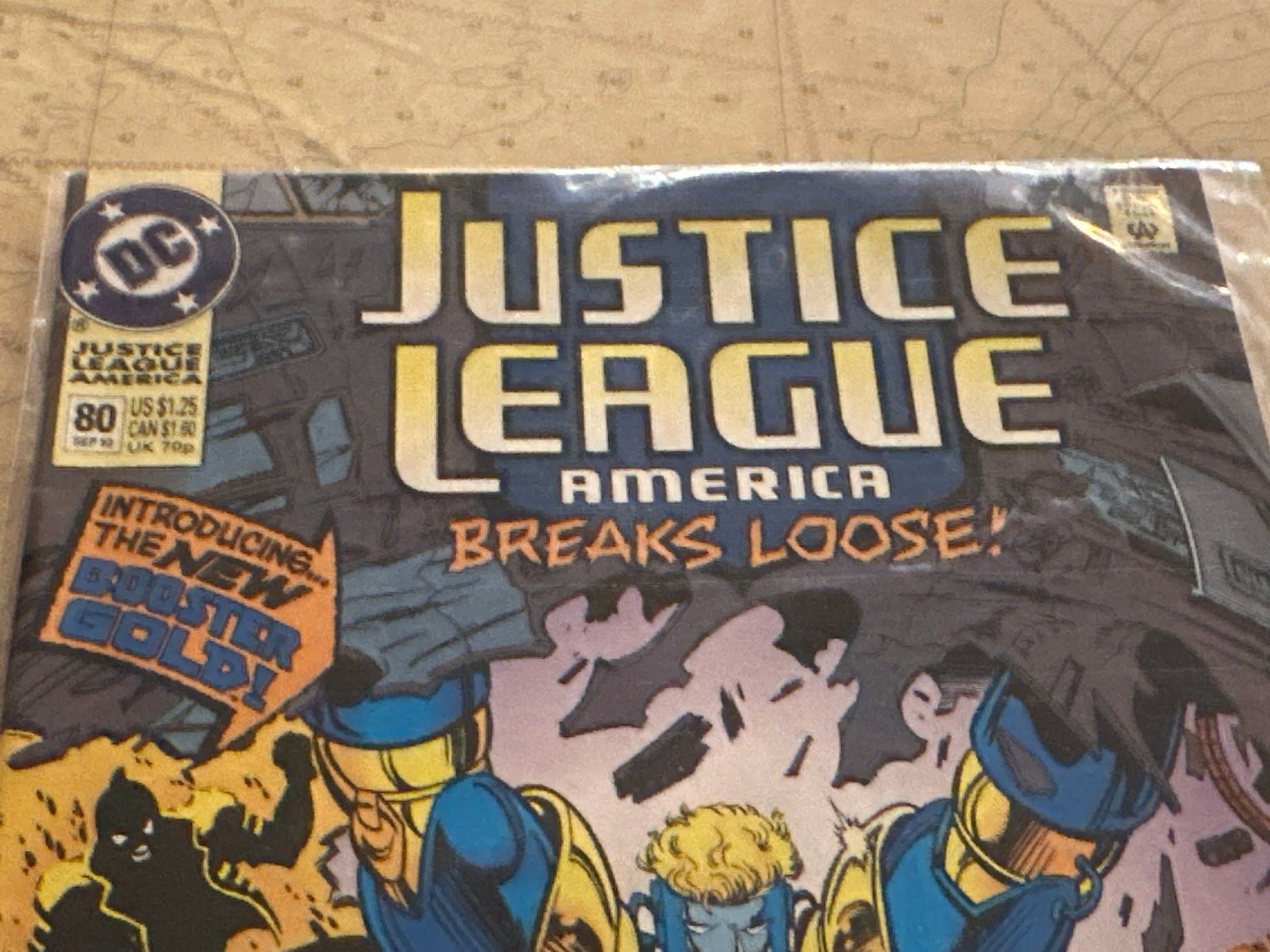 Justice League America Breaks Loose! | DC Comics | 1990 Comic