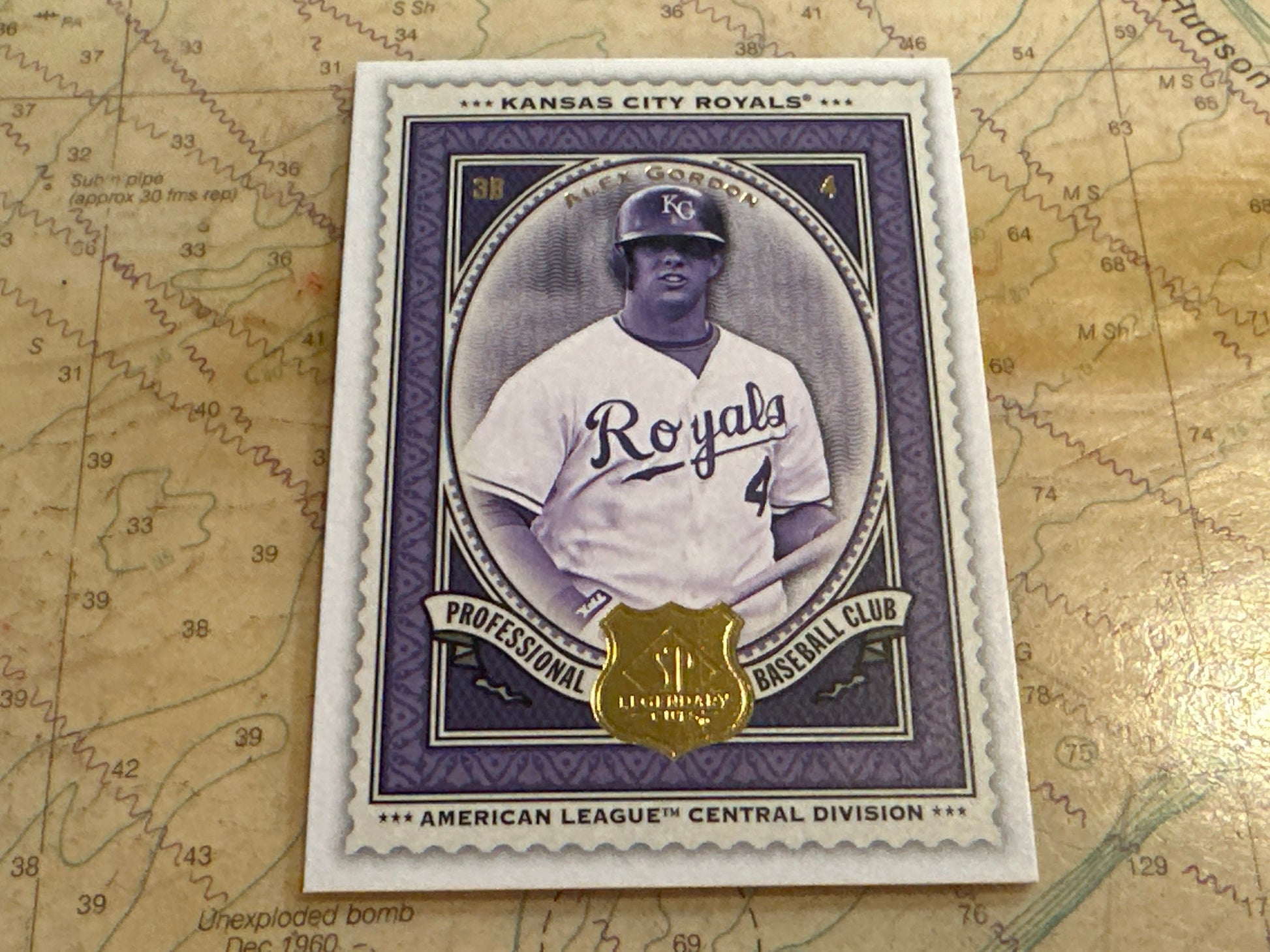 Alex Gordon - Kansas City Royals - Collectible Baseball Card | Sports Memorabilia