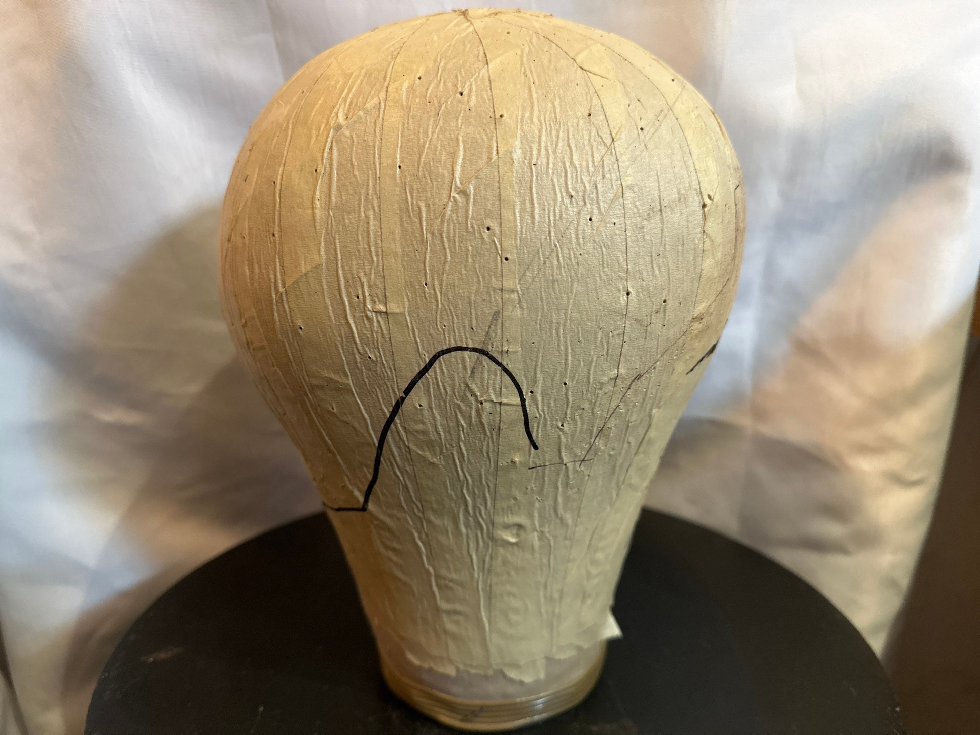 SNL Canvas Head Form | Millinery Mannequin Head