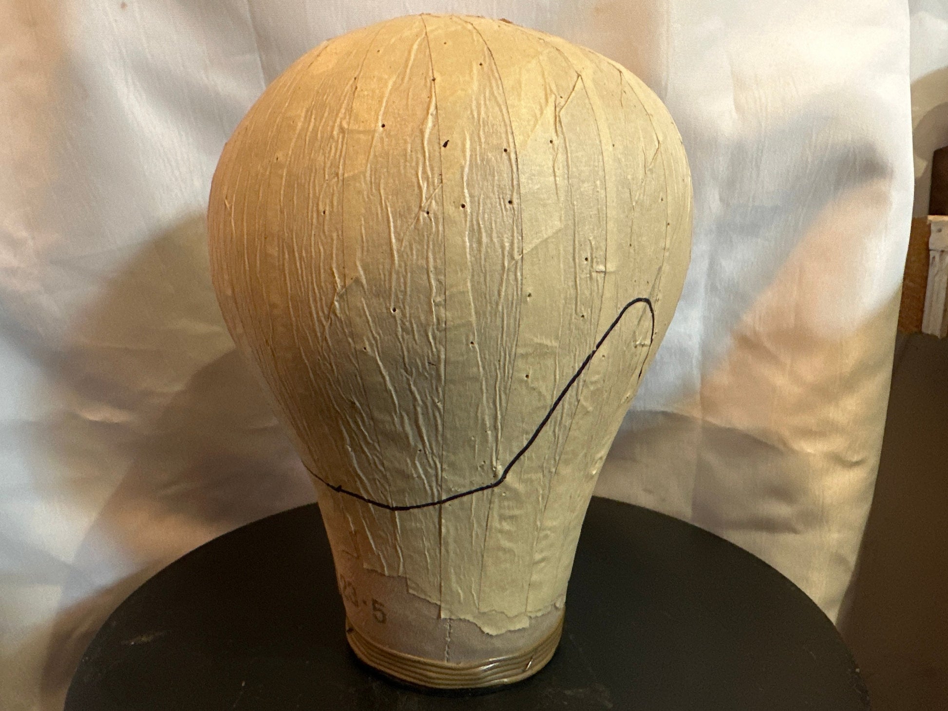 SNL Canvas Head Form | Millinery Mannequin Head