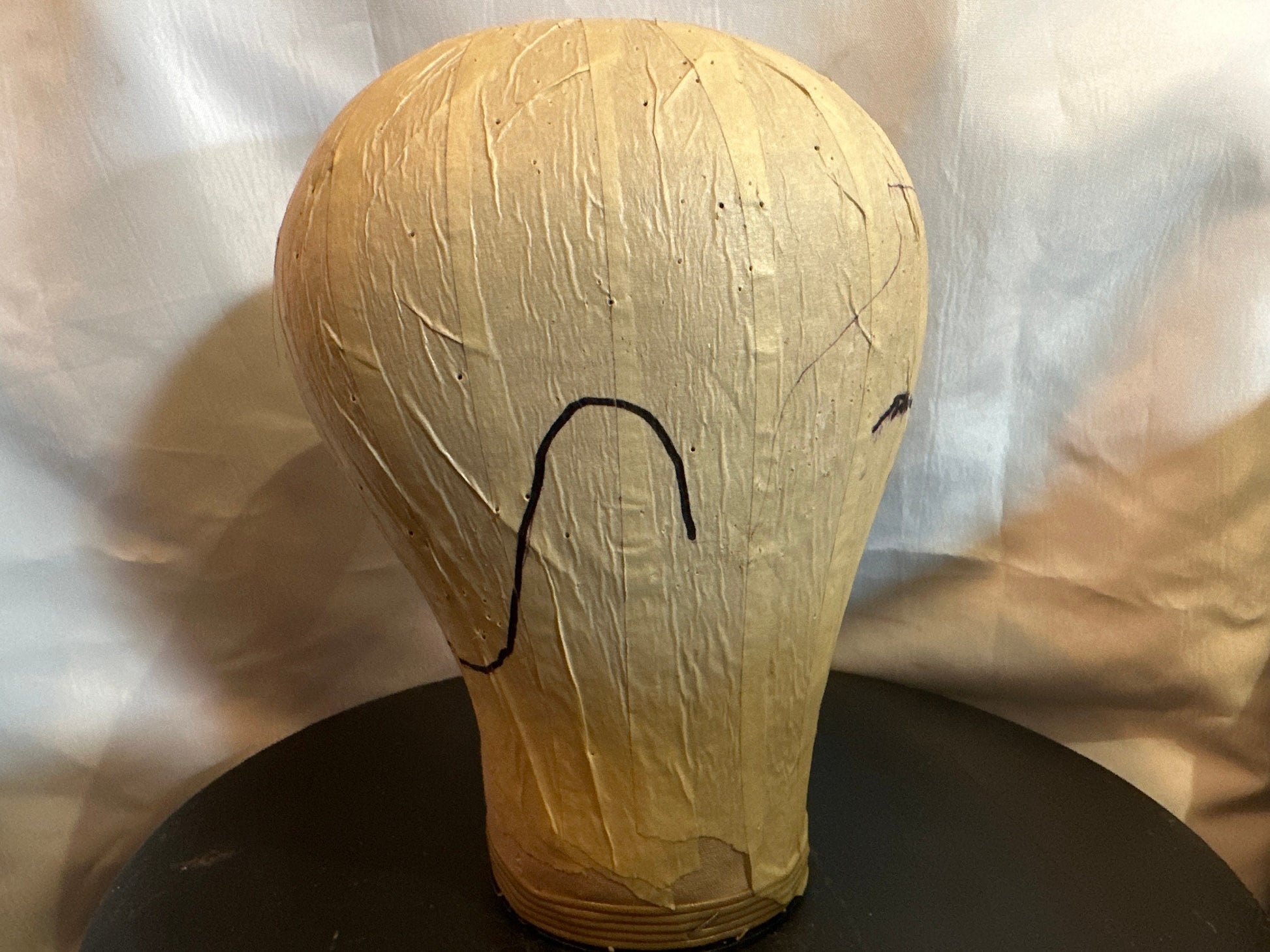 SNL Props Canvas Head Form | Millinery Mannequin Head