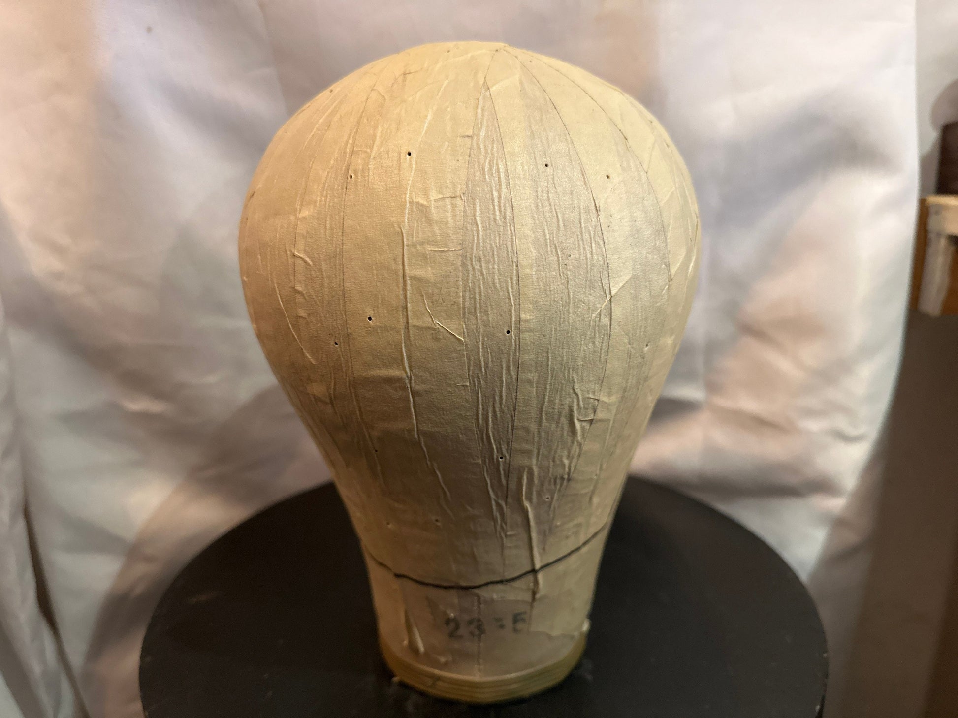 SNL Canvas Head Form | Millinery Mannequin Head