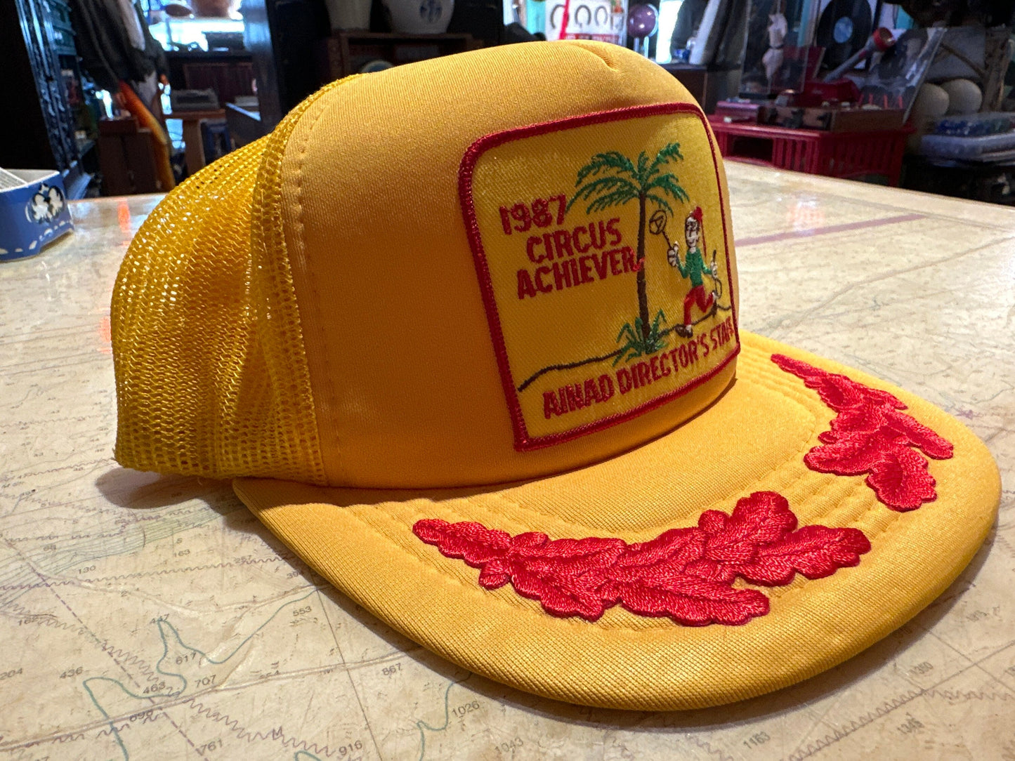 Vintage 1987 Circus Achiever Trucker Cap | Accessories