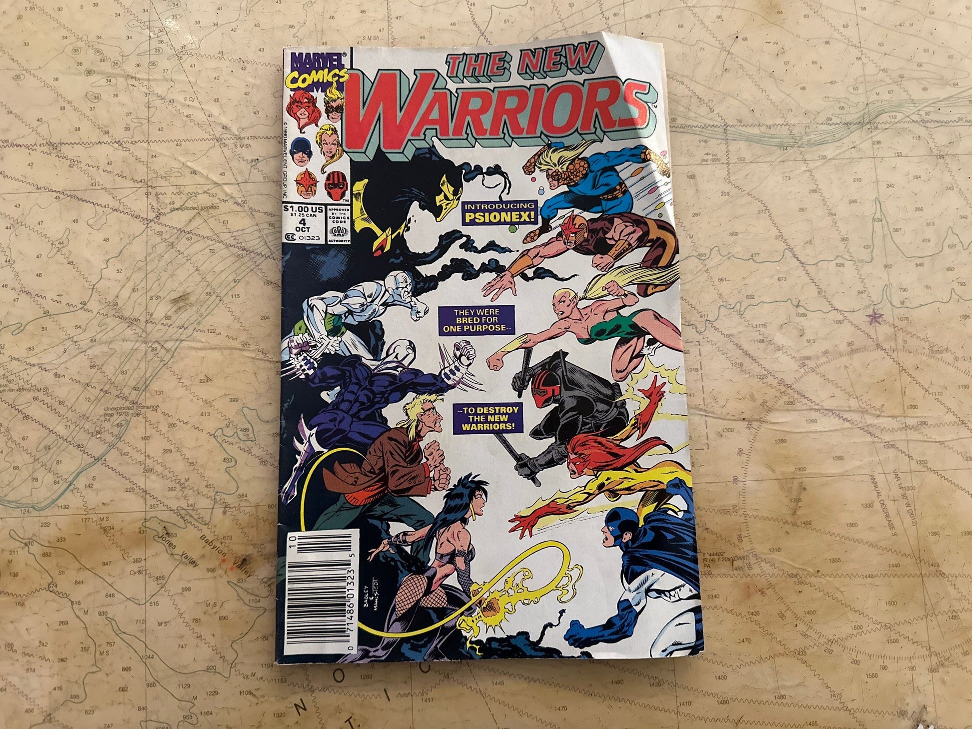 The New Warriors - Marvel Comics | October 4th Issue | Vintage Comics