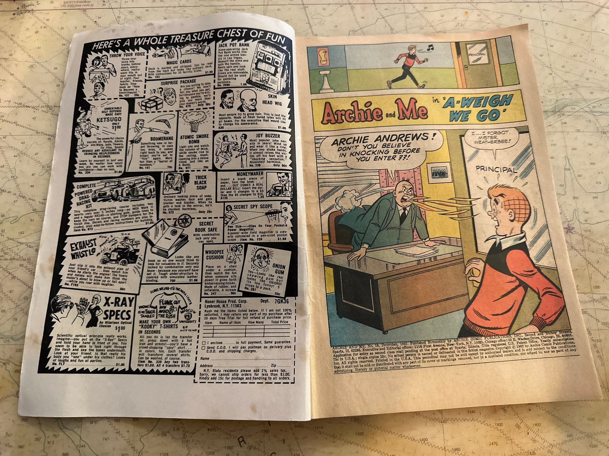 Archie and Me Vintage Comic | December Issue No. 18 | Archie Series