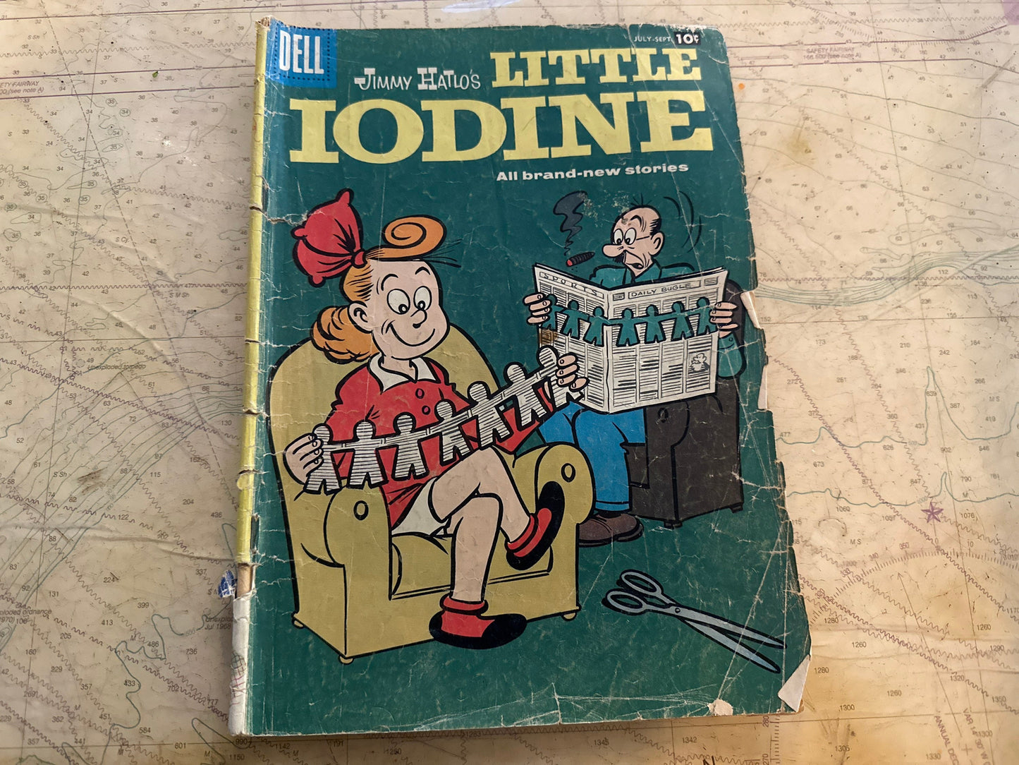 Jimmy Hatlo's Little Iodine Vintage Comic | Dell July-Sept Issue | Collectible Comics