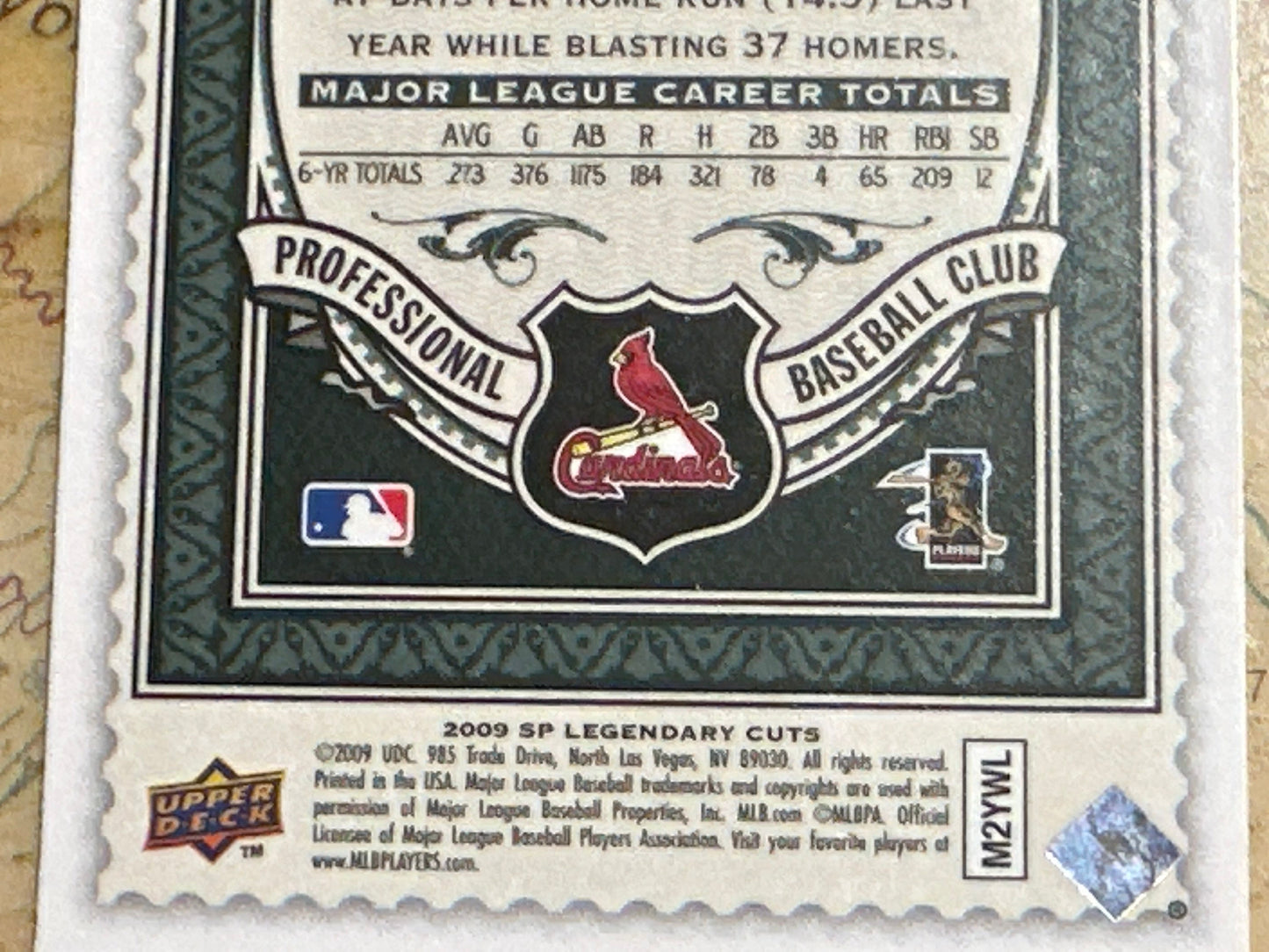 Ryan Ludwick - St. Louis Cardinals - Collectible Baseball Card | Memorabilia