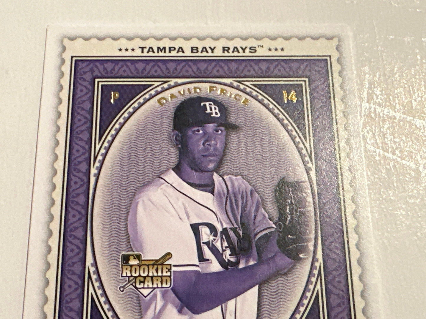 David Price - Tampa Bay Rays | Collectible Baseball Card | Memorabilia