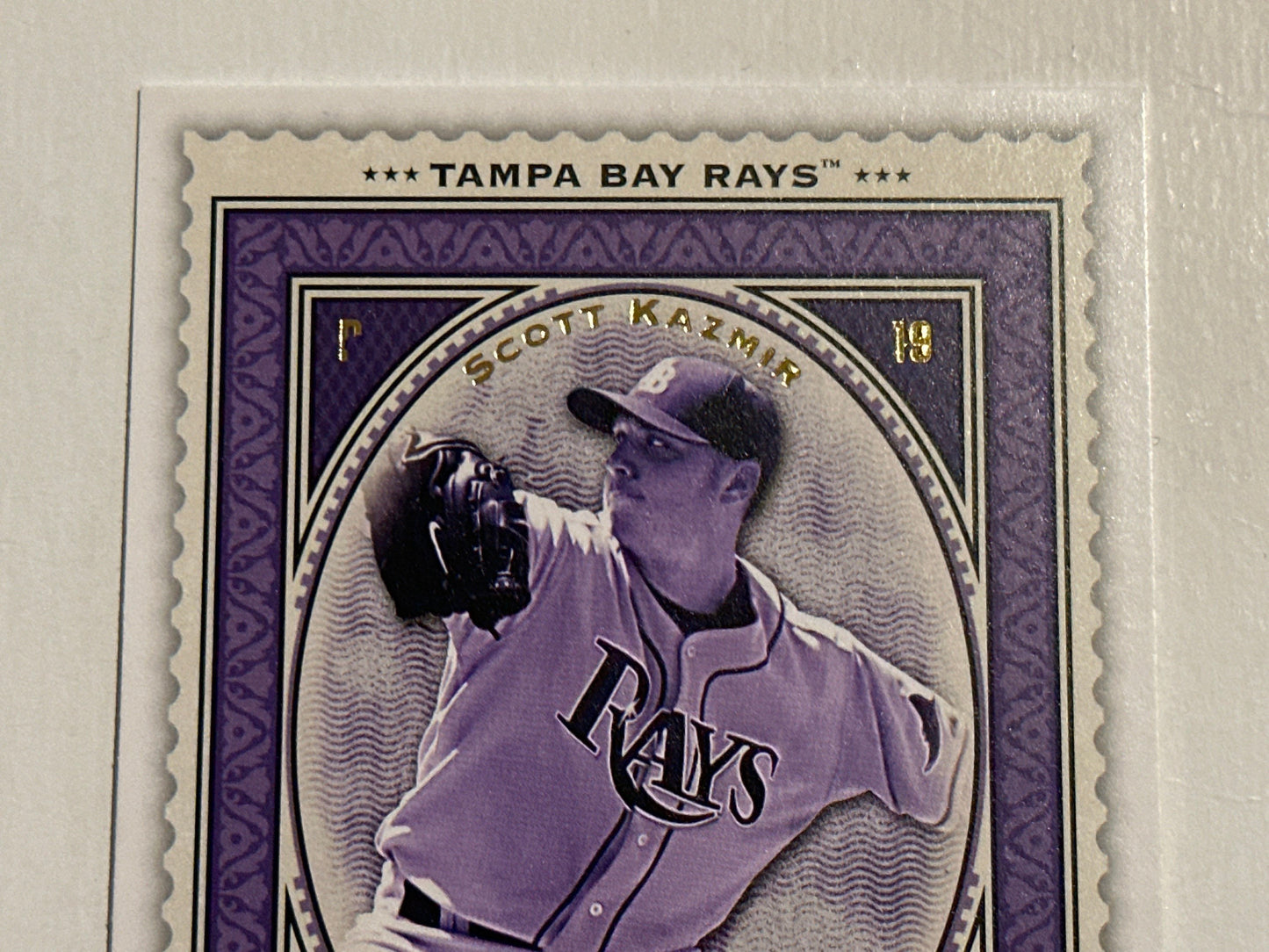 Scott Kazmir - Tampa Bay Rays - Collectible Baseball Card | Memorabilia