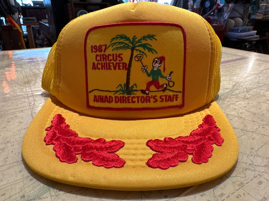 Vintage 1987 Circus Achiever Trucker Cap | Accessories