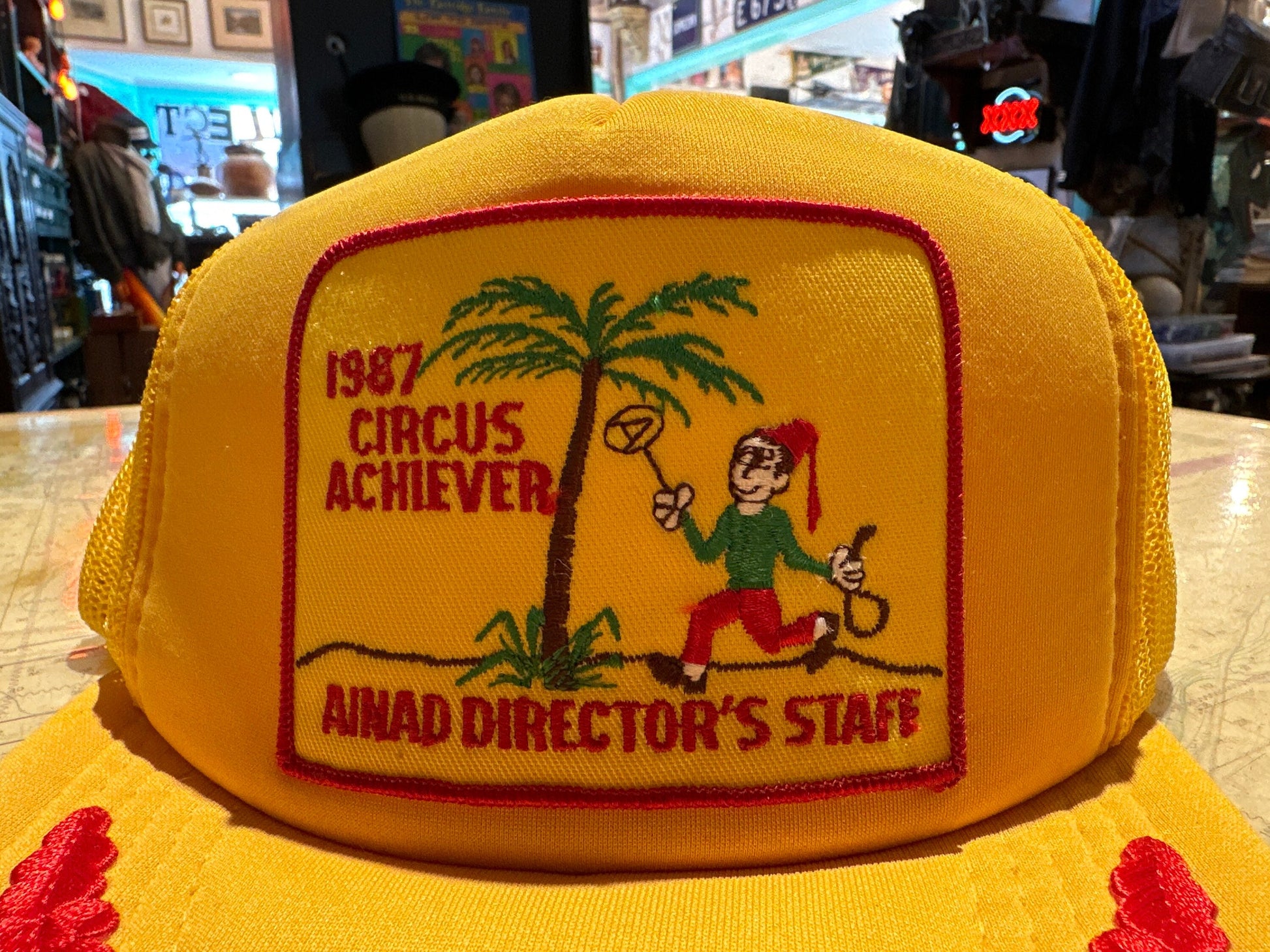 Vintage 1987 Circus Achiever Trucker Cap | Accessories