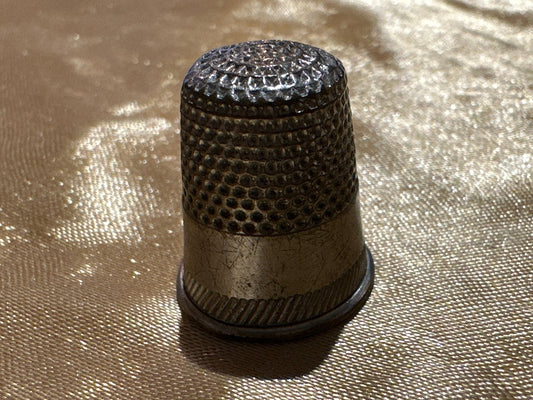 Vintage Silver Thimble | Mini Size | Home & Living