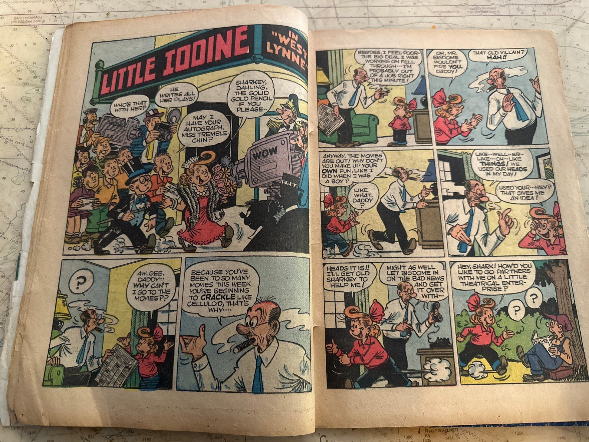 Jimmy Hatlo's Little Iodine Vintage Comic | Dell July-Sept Issue | Collectible Comics