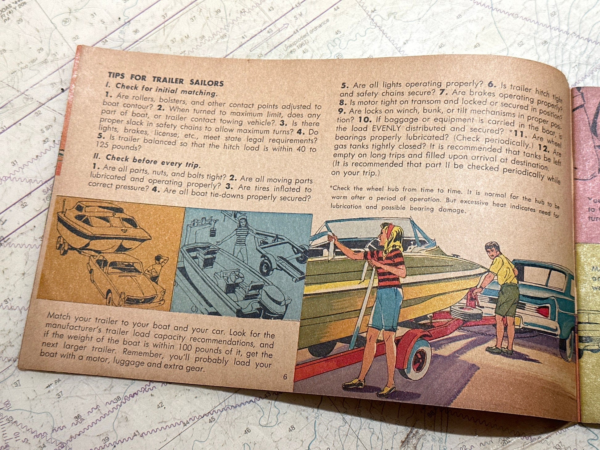 Small Boat Handling - A Guide for the use of Boats, Motors, Trailers | Vintage Booklet