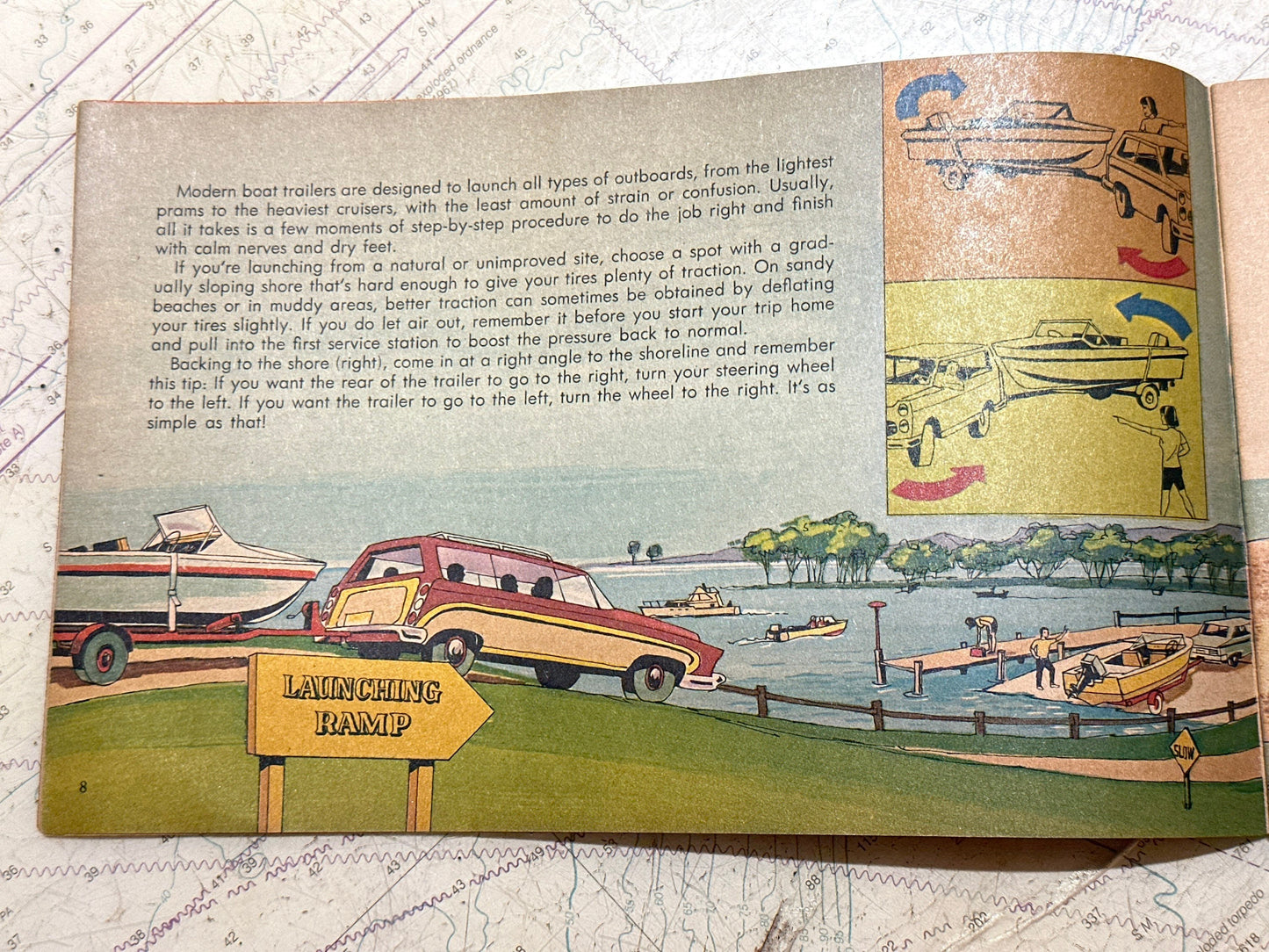 Small Boat Handling - A Guide for the use of Boats, Motors, Trailers | Vintage Booklet