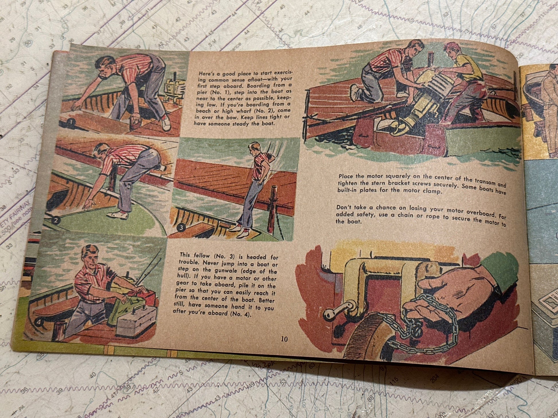 Small Boat Handling - A Guide for the use of Boats, Motors, Trailers | Vintage Booklet