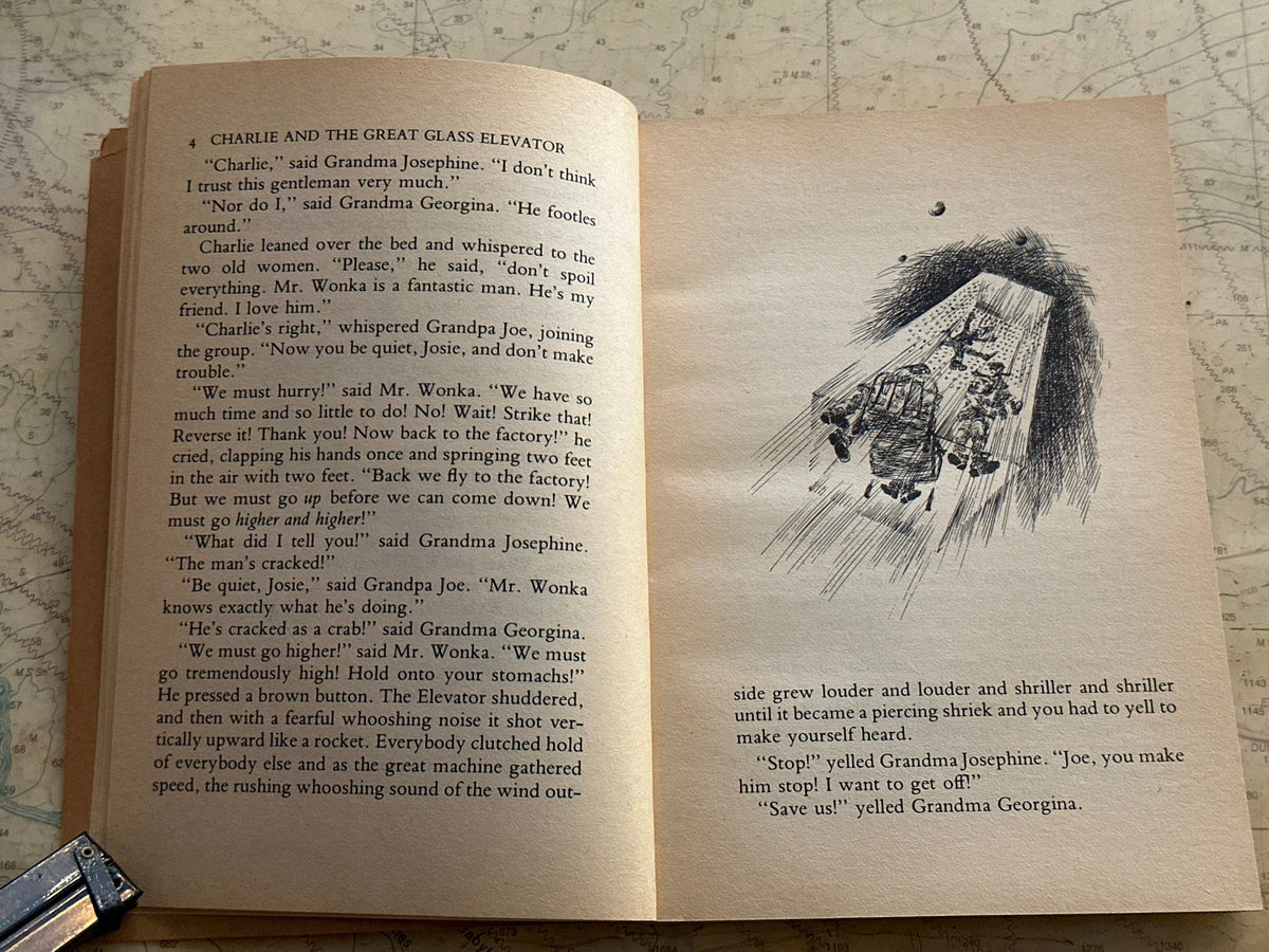 Charlie and the Great Glass Elevator by Roald Dahl | Literature