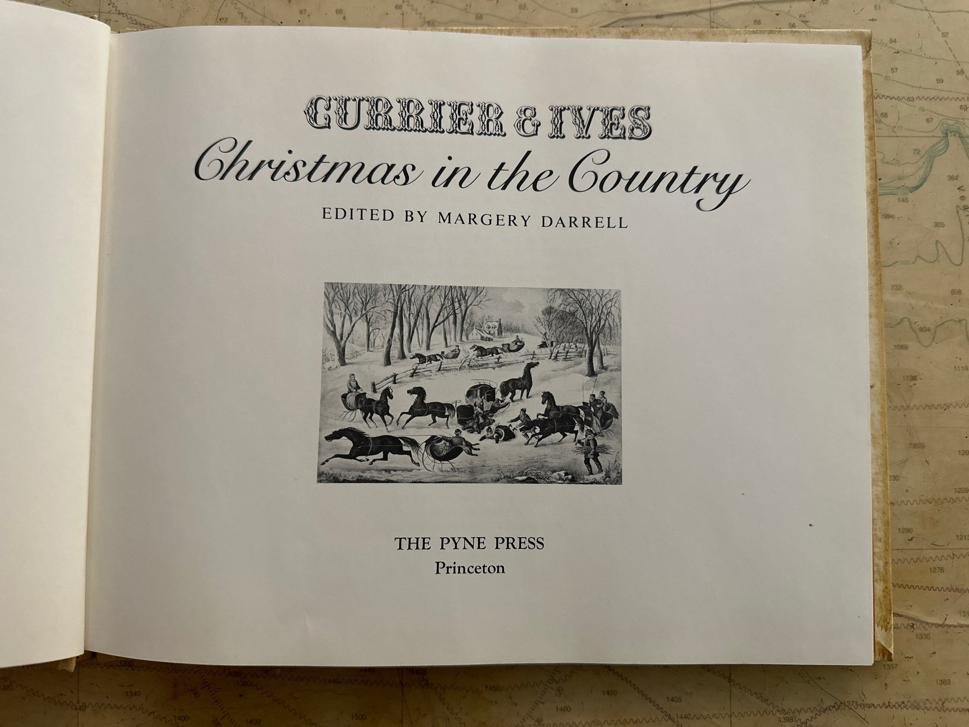 Currier & Ives - Christmas in the Country | Edited by Margery Darrell | Literature