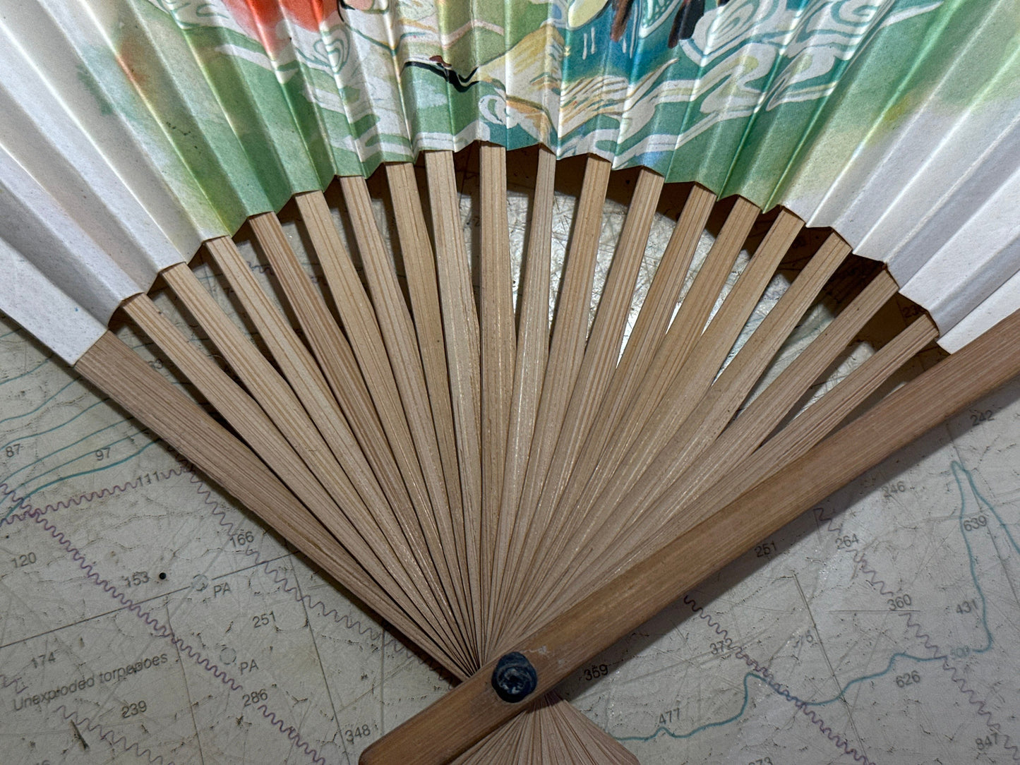 Chinese Hand Held Folding Fan | Paper Fan | Accessories