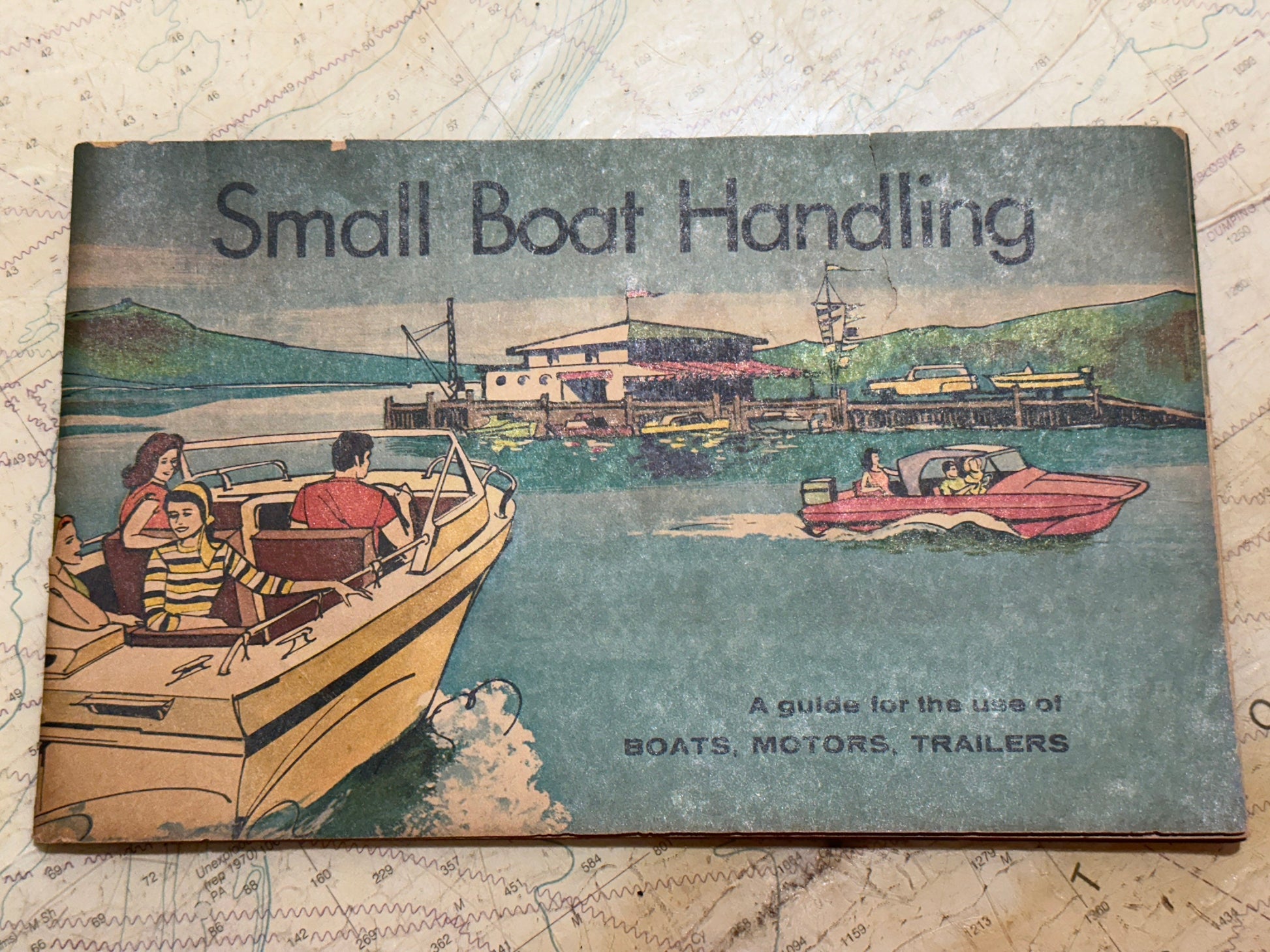 Small Boat Handling - A Guide for the use of Boats, Motors, Trailers | Vintage Booklet