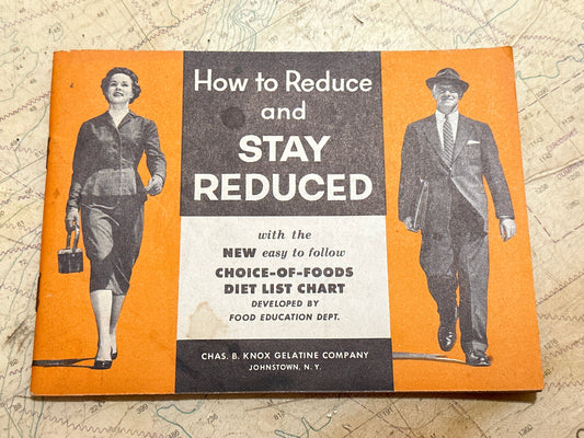 How to Reduce and Stay Reduced by Food Education Dept | Mini Booklet