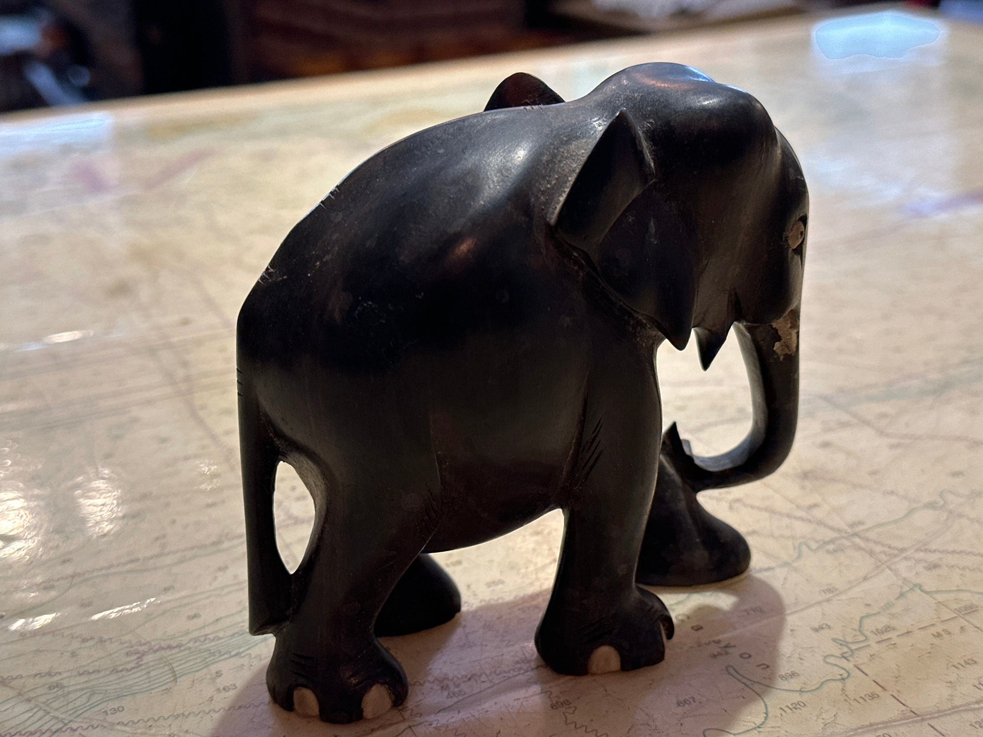 Handcrafted Wooden Elephant Statue | Home Decor