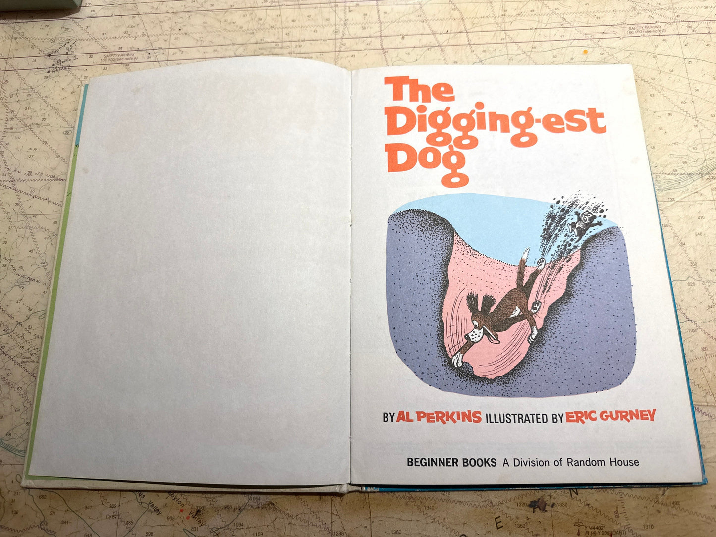 The Digging-est Dog by Al Perkins - Illustrated by Eric Gurney | Classic Children's Book