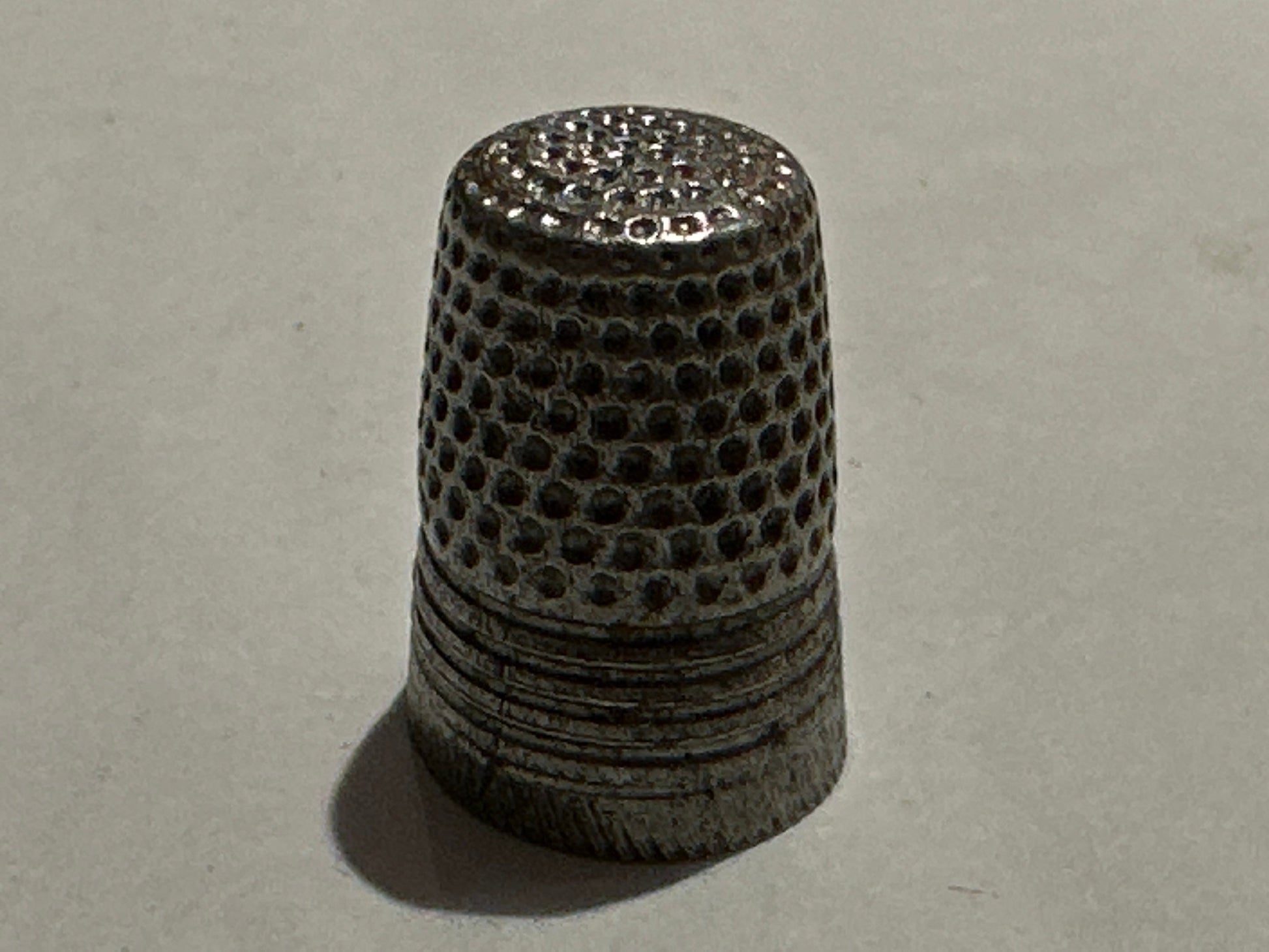 Vintage Silver Thimble | Medium Size | Home & Living