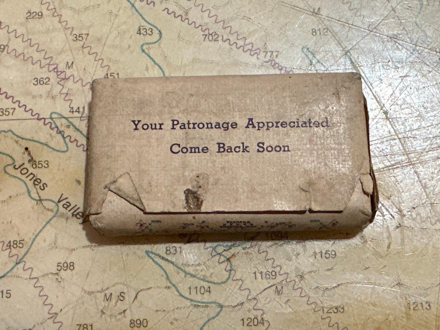 Vintage Amsterdam Hotel Lux Toilet Soap | Amsterdam, New York