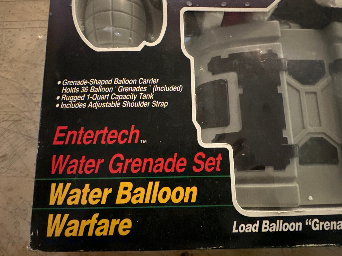 Vintage Entertech Water Grenade Set | Water Balloon - Warfare | Toys and Games