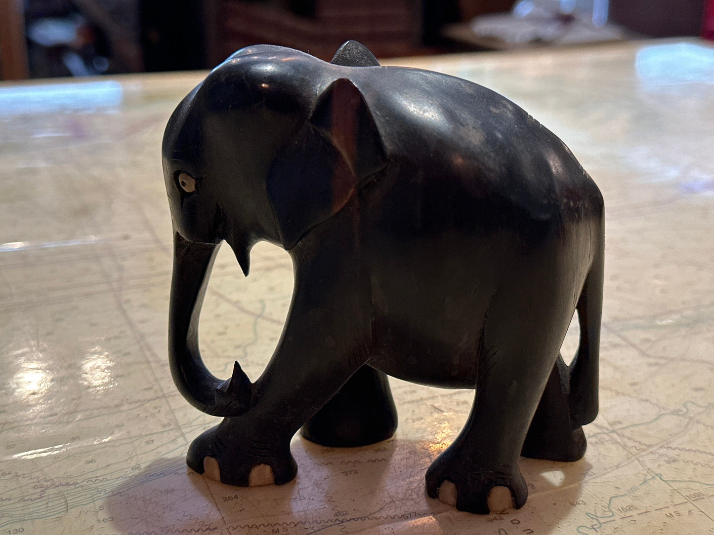 Handcrafted Wooden Elephant Statue | Home Decor