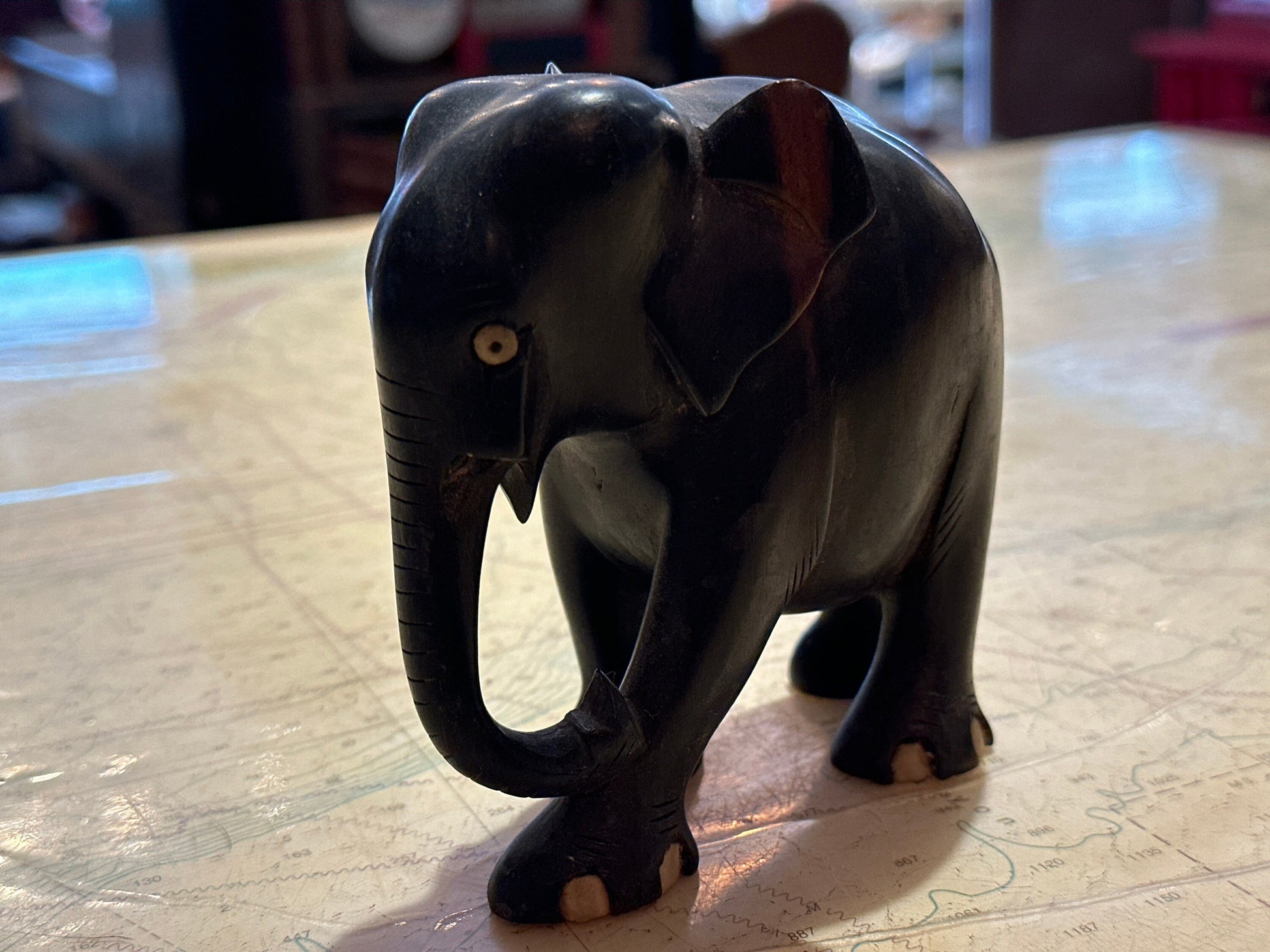 Handcrafted Wooden Elephant Statue | Home Decor