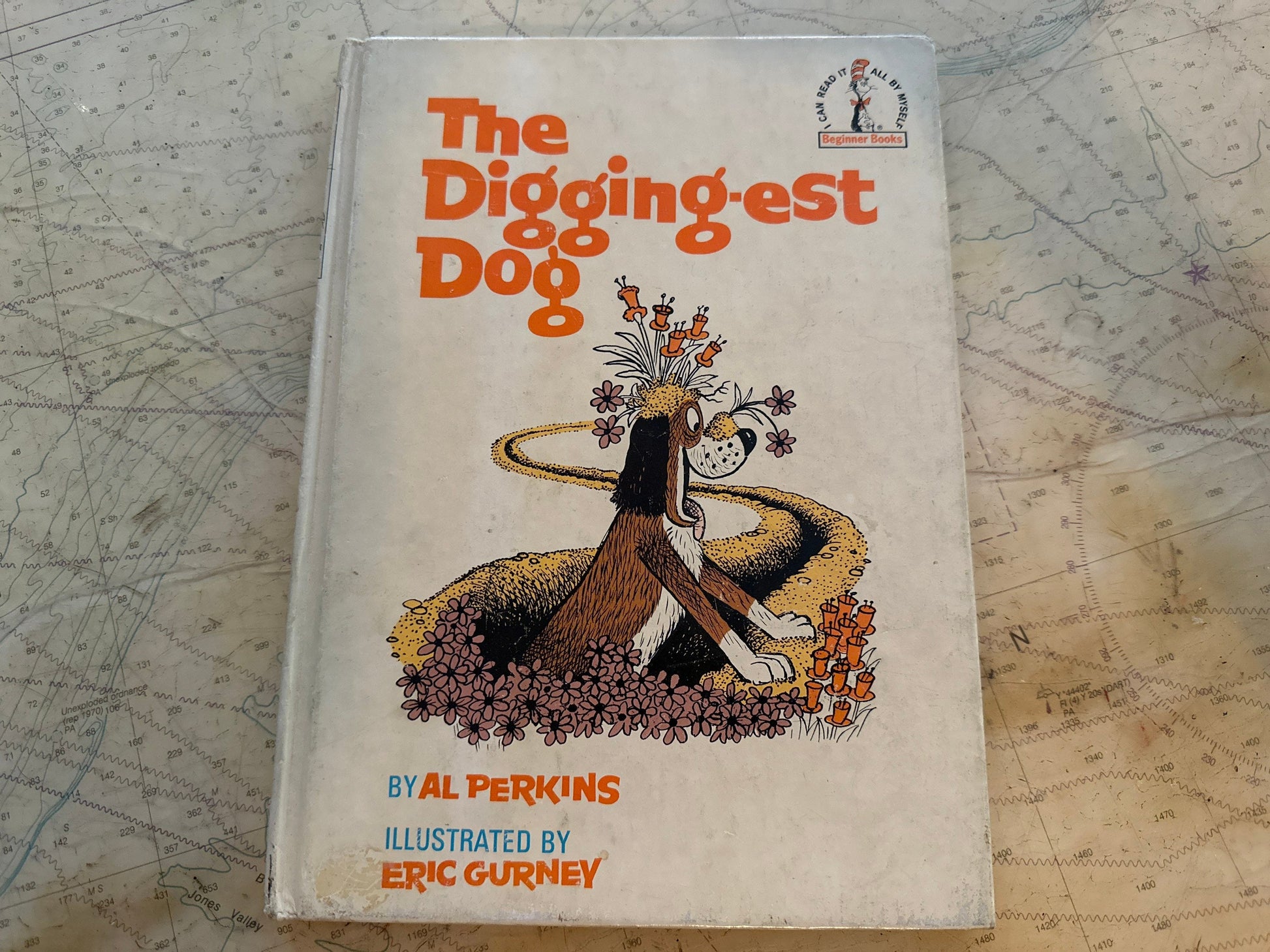 The Digging-est Dog by Al Perkins - Illustrated by Eric Gurney | Classic Children's Book