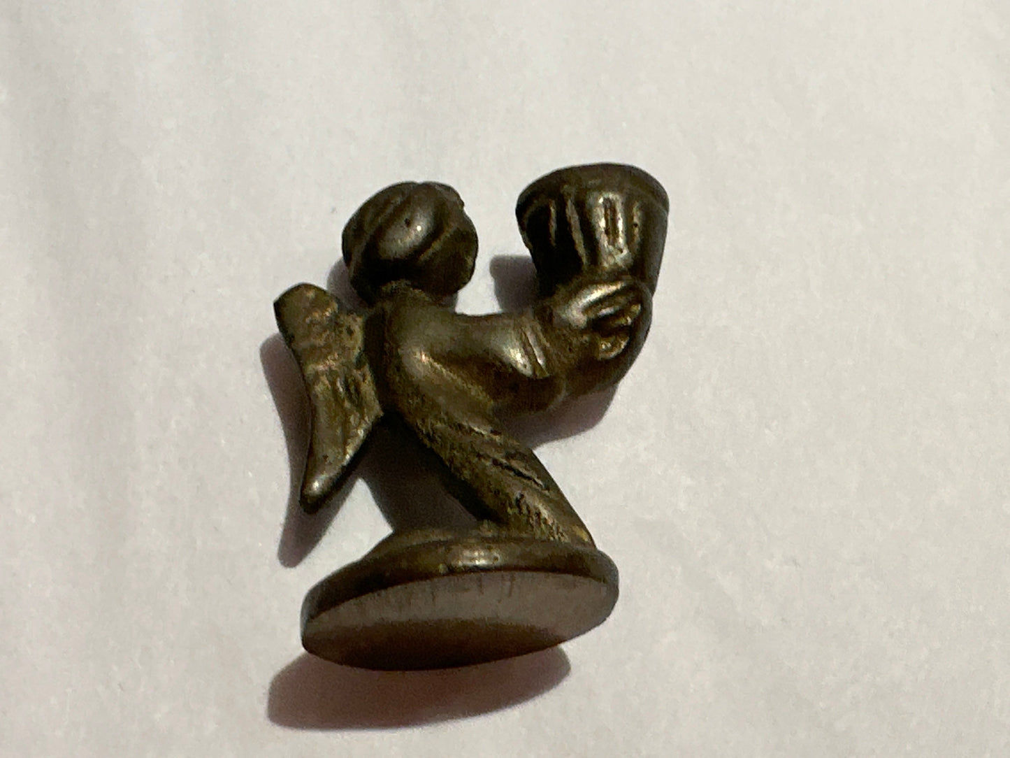 Vintage Bronze Mini Angel Candleholder | Home Decor