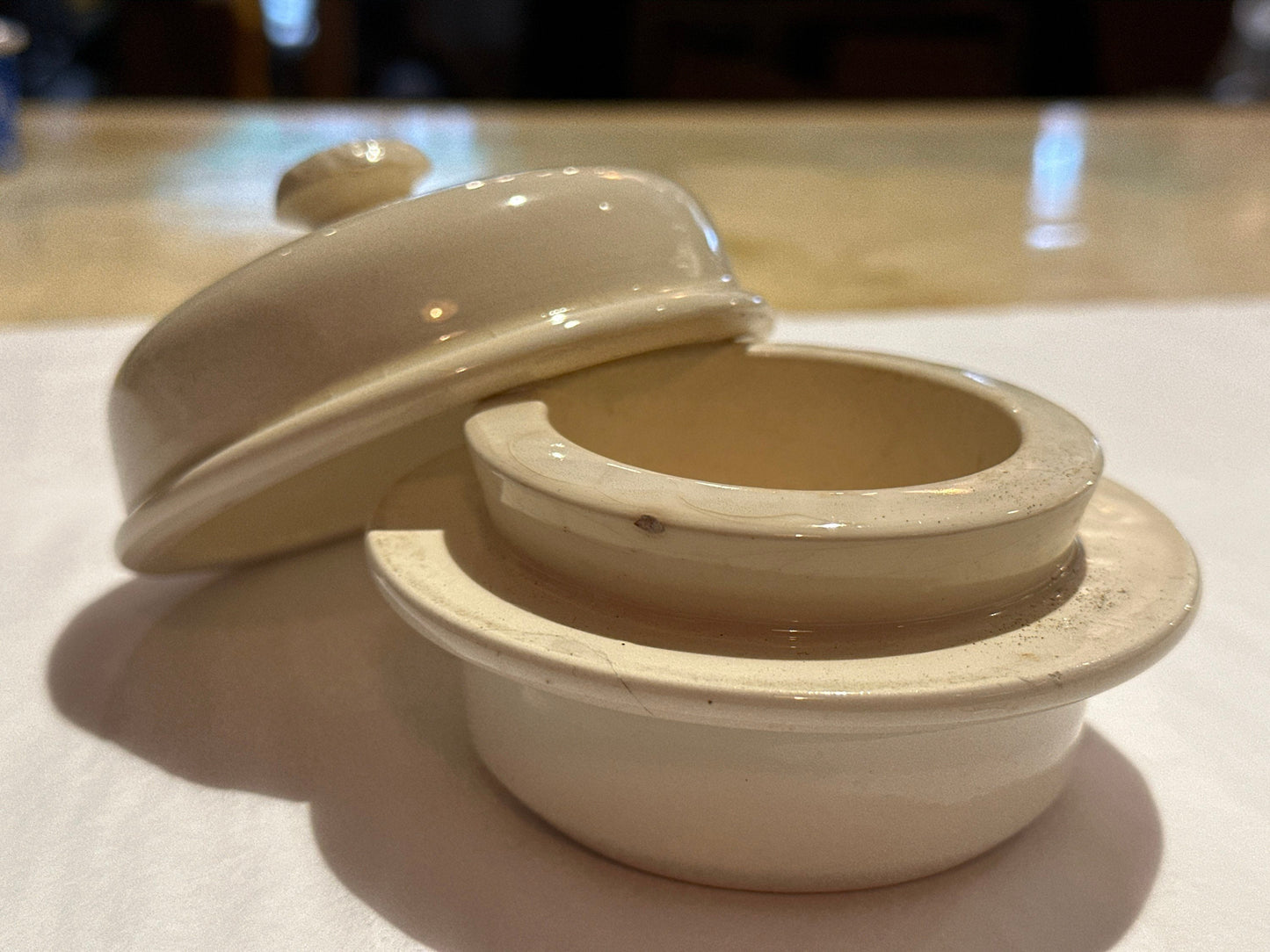 Vintage Ceramic French Foie Gras Container | Jam Container | Home & Living