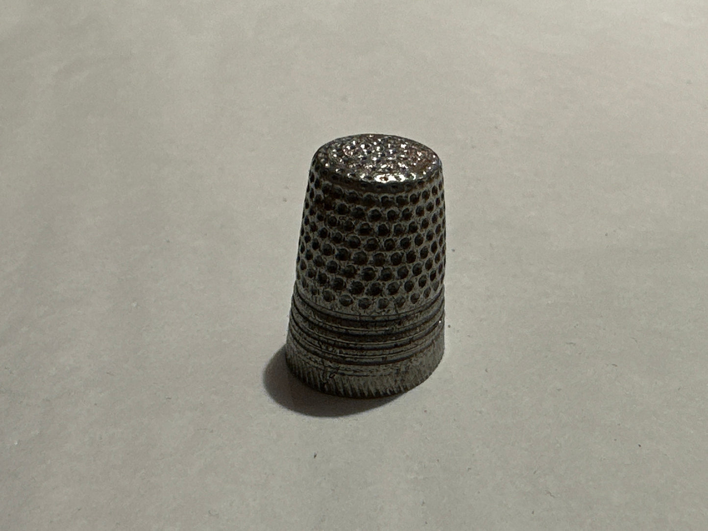 Vintage Silver Thimble | Medium Size | Home & Living