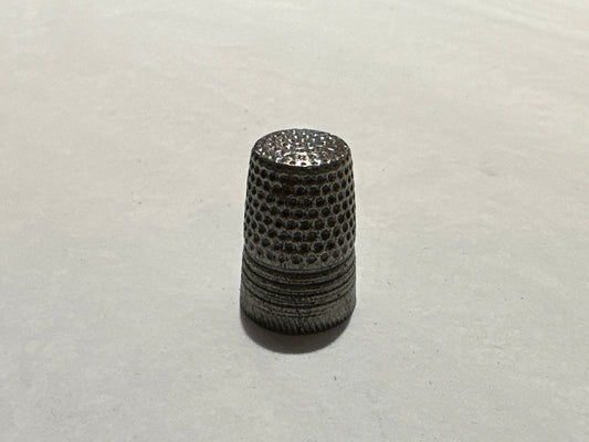 Vintage Silver Thimble | Medium Size | Home & Living